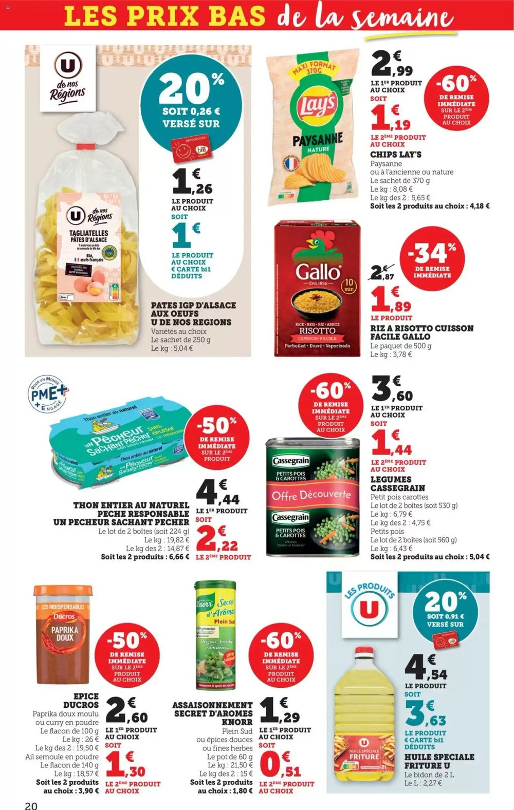 Prospectus promotionnel Bi1 valable à partir du 10/02/2026 - Page 20.