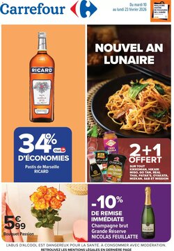Prospectus promotionnel Carrefour valable à partir du 10/02/2026
