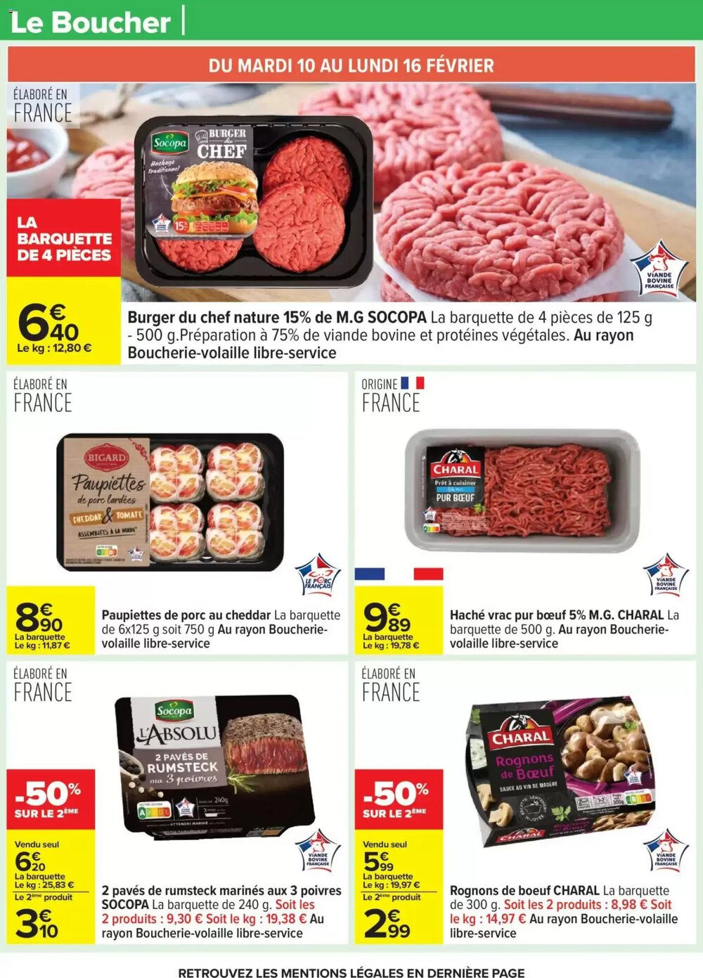 Prospectus promotionnel Carrefour valable à partir du 10/02/2026 - Page 32.