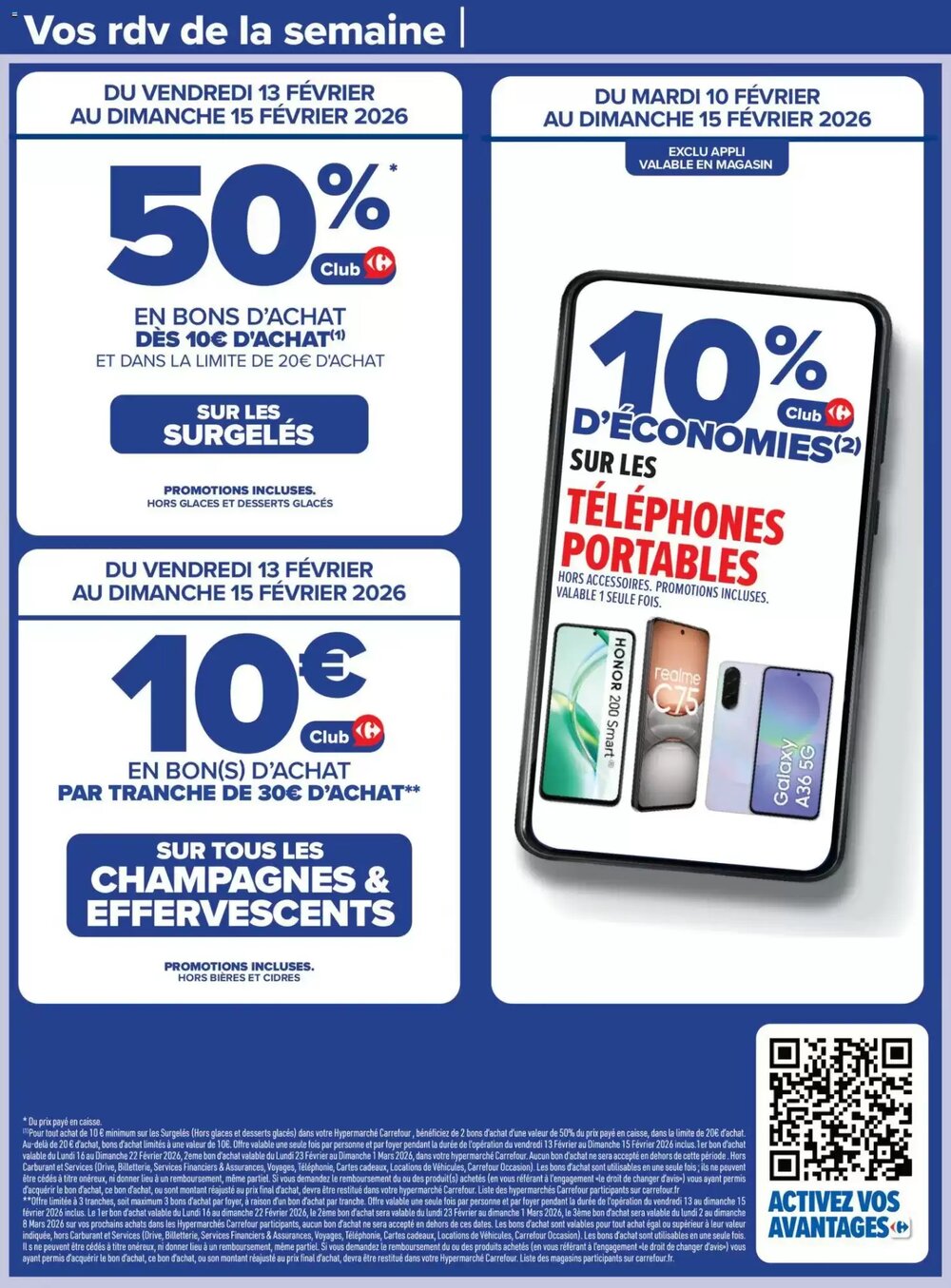 Prospectus promotionnel Carrefour valable à partir du 10/02/2026 - Page 4.