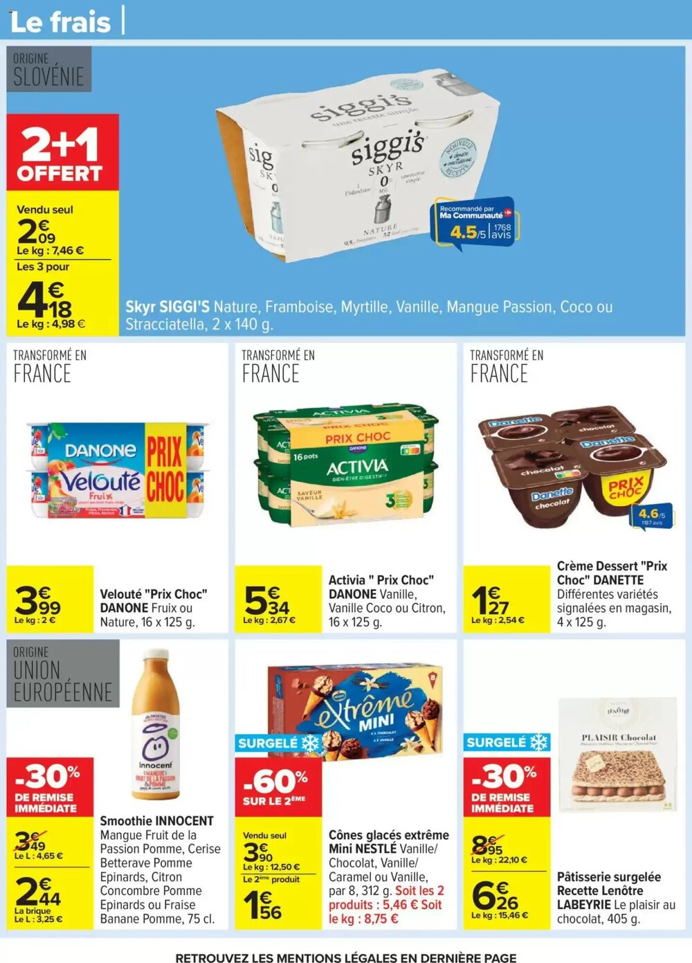 Prospectus promotionnel Carrefour valable à partir du 10/02/2026 - Page 45.