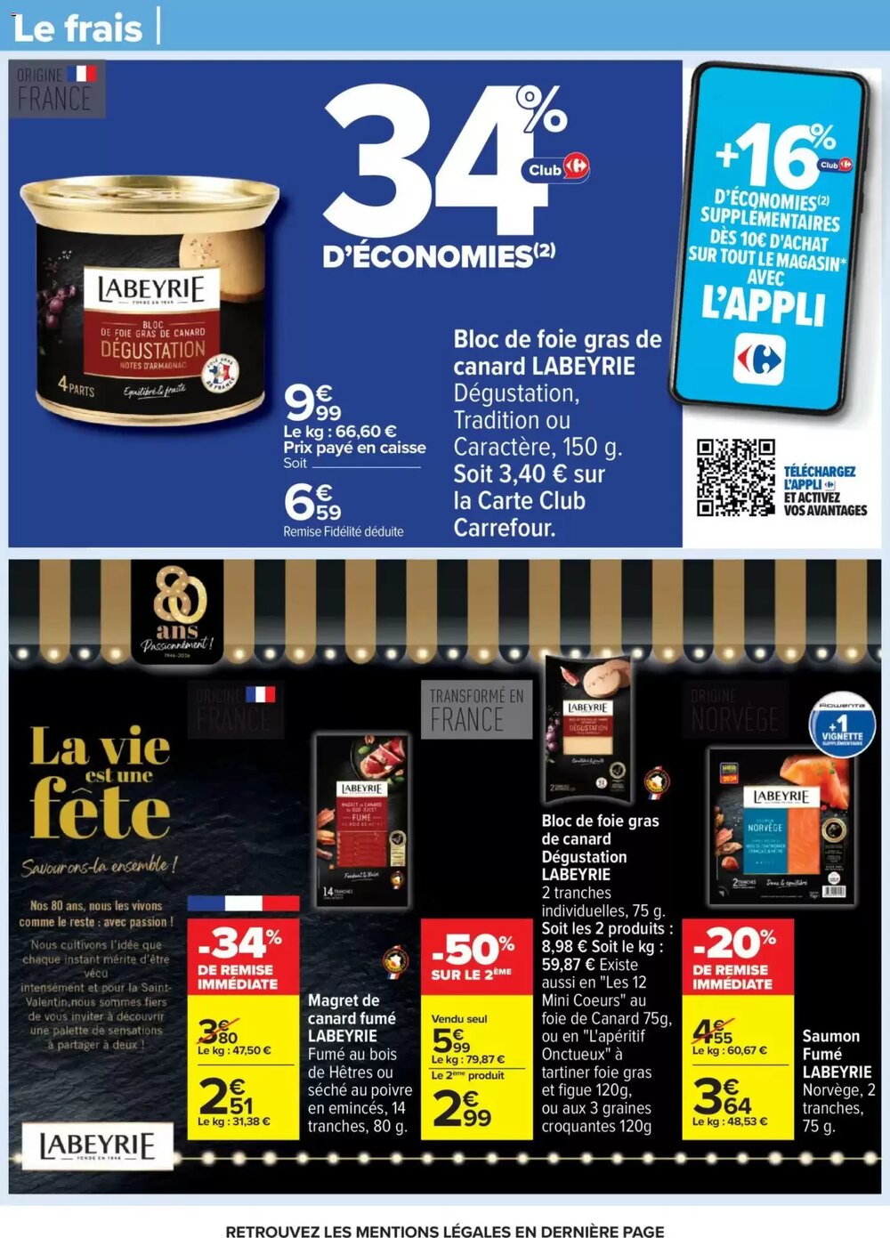 Prospectus promotionnel Carrefour valable à partir du 10/02/2026 - Page 50.