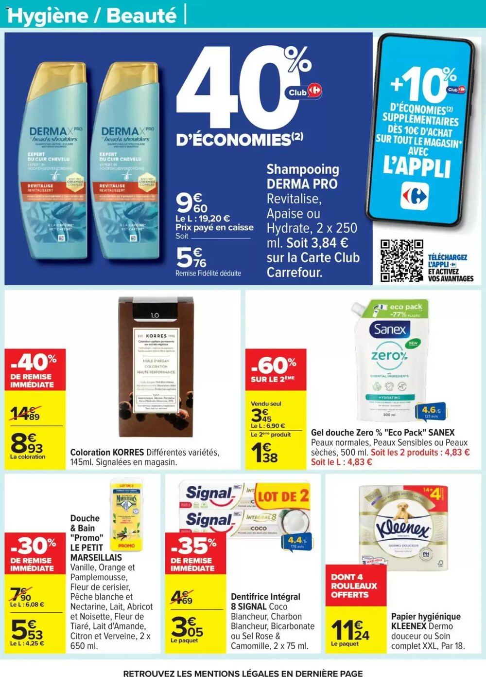Prospectus promotionnel Carrefour valable à partir du 10/02/2026 - Page 61.