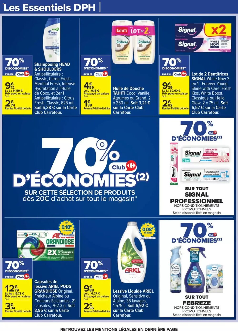 Prospectus promotionnel Carrefour valable à partir du 10/02/2026 - Page 64.