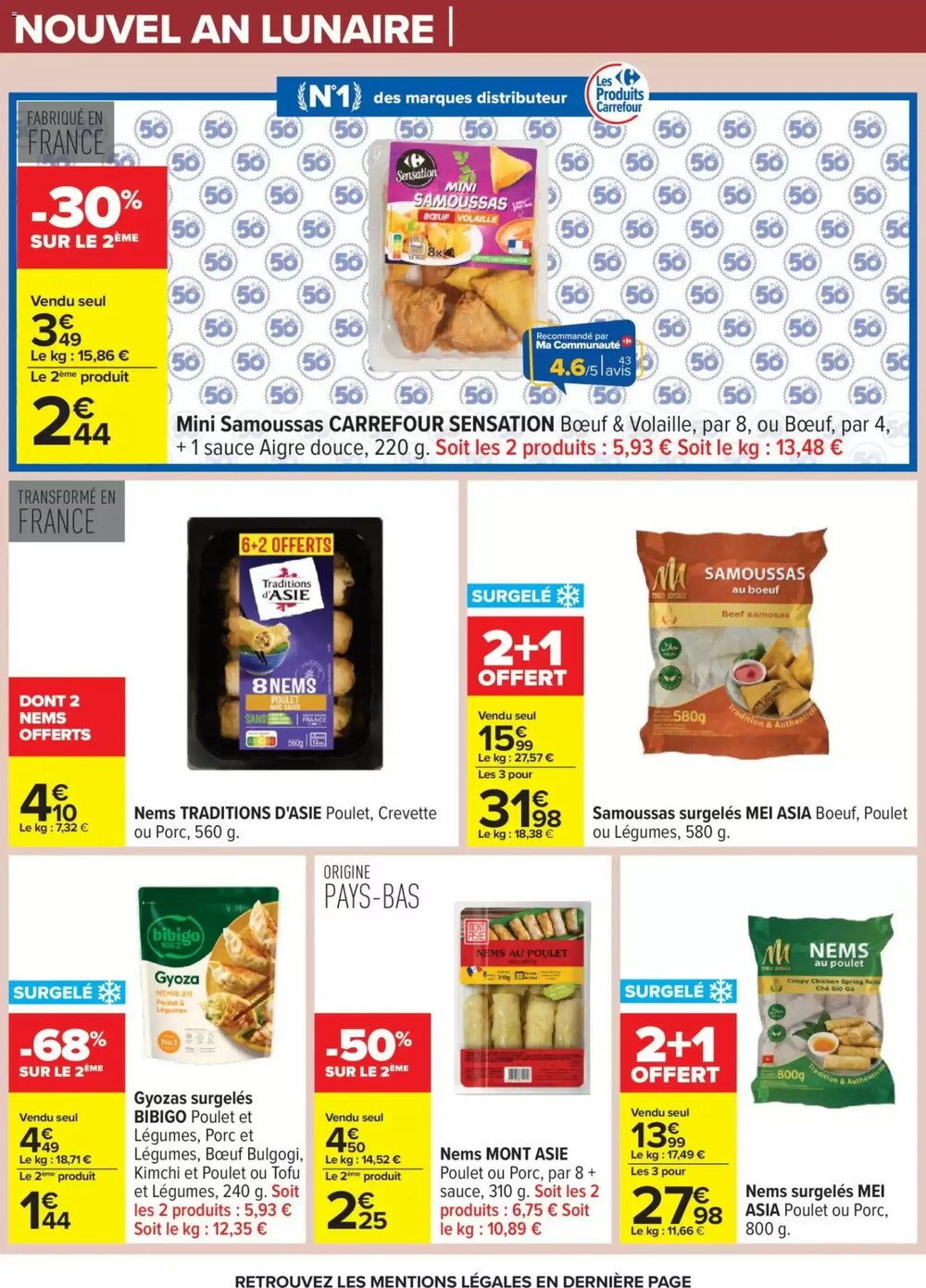 Prospectus promotionnel Carrefour valable à partir du 10/02/2026 - Page 8.