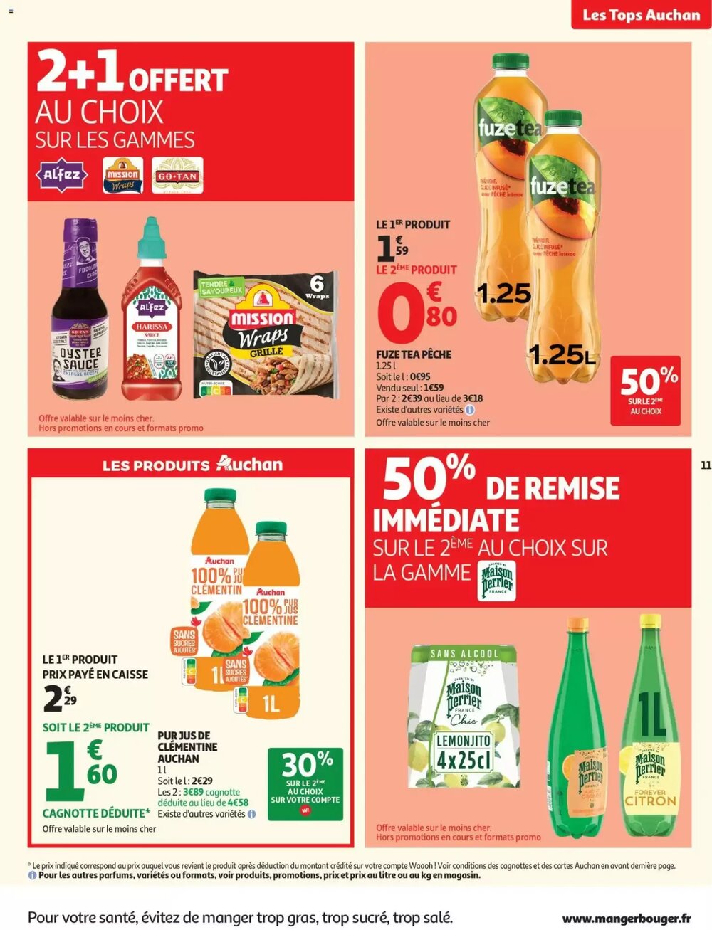 Prospectus promotionnel Auchan valable à partir du 10/02/2026 - Page 11.