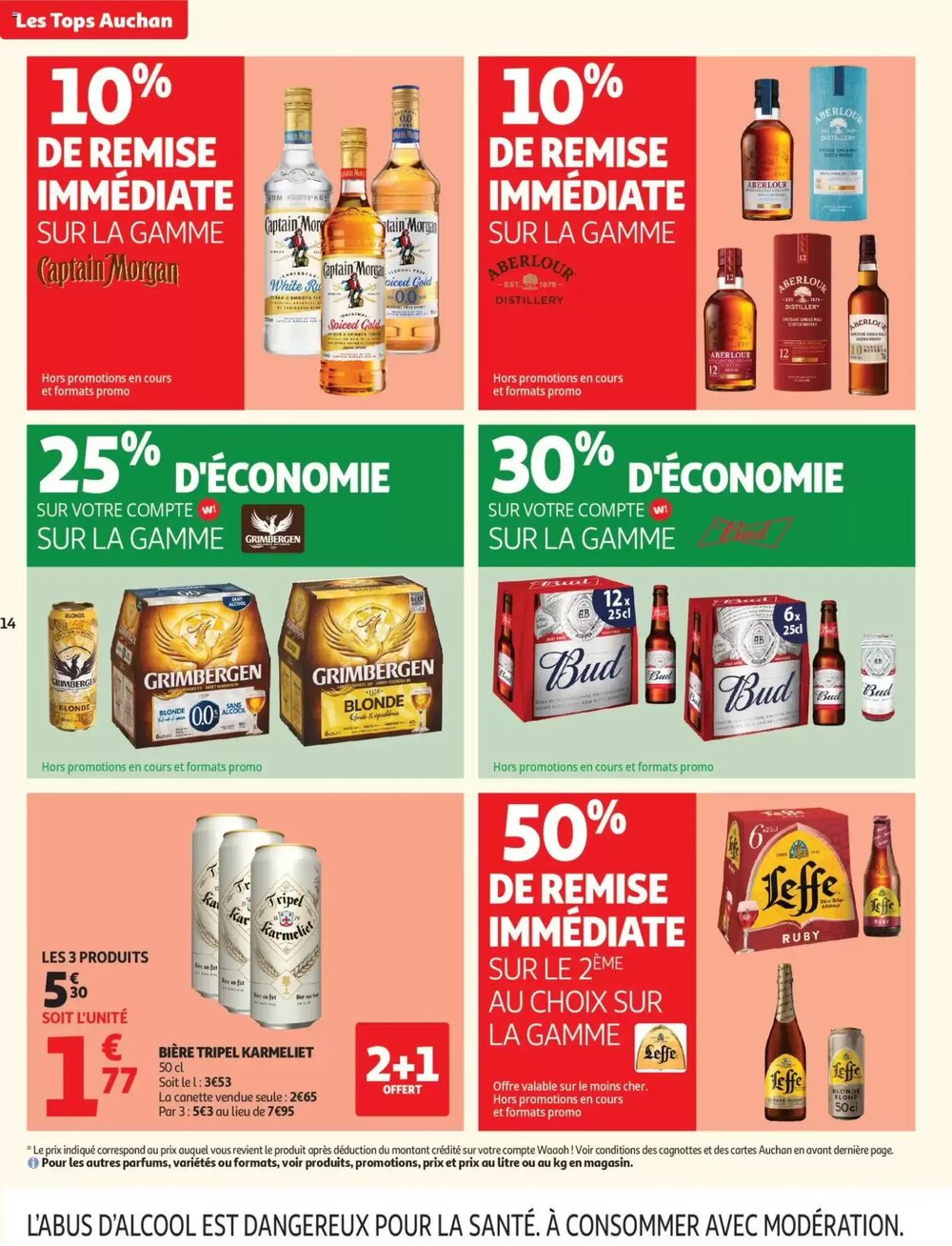 Prospectus promotionnel Auchan valable à partir du 10/02/2026 - Page 14.