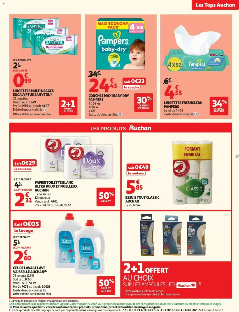 Prospectus promotionnel Auchan valable à partir du 10/02/2026 - Page 17.