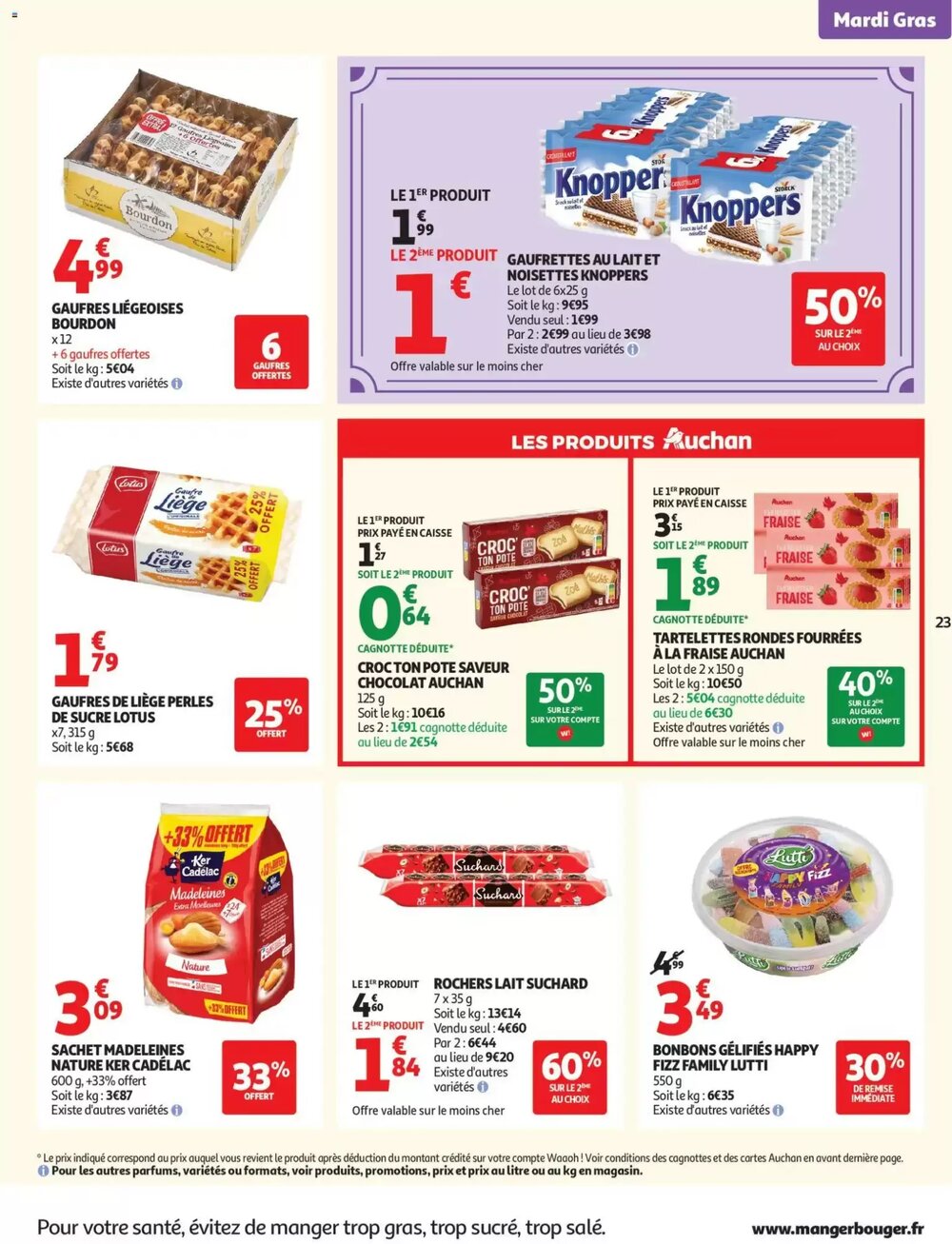 Prospectus promotionnel Auchan valable à partir du 10/02/2026 - Page 23.