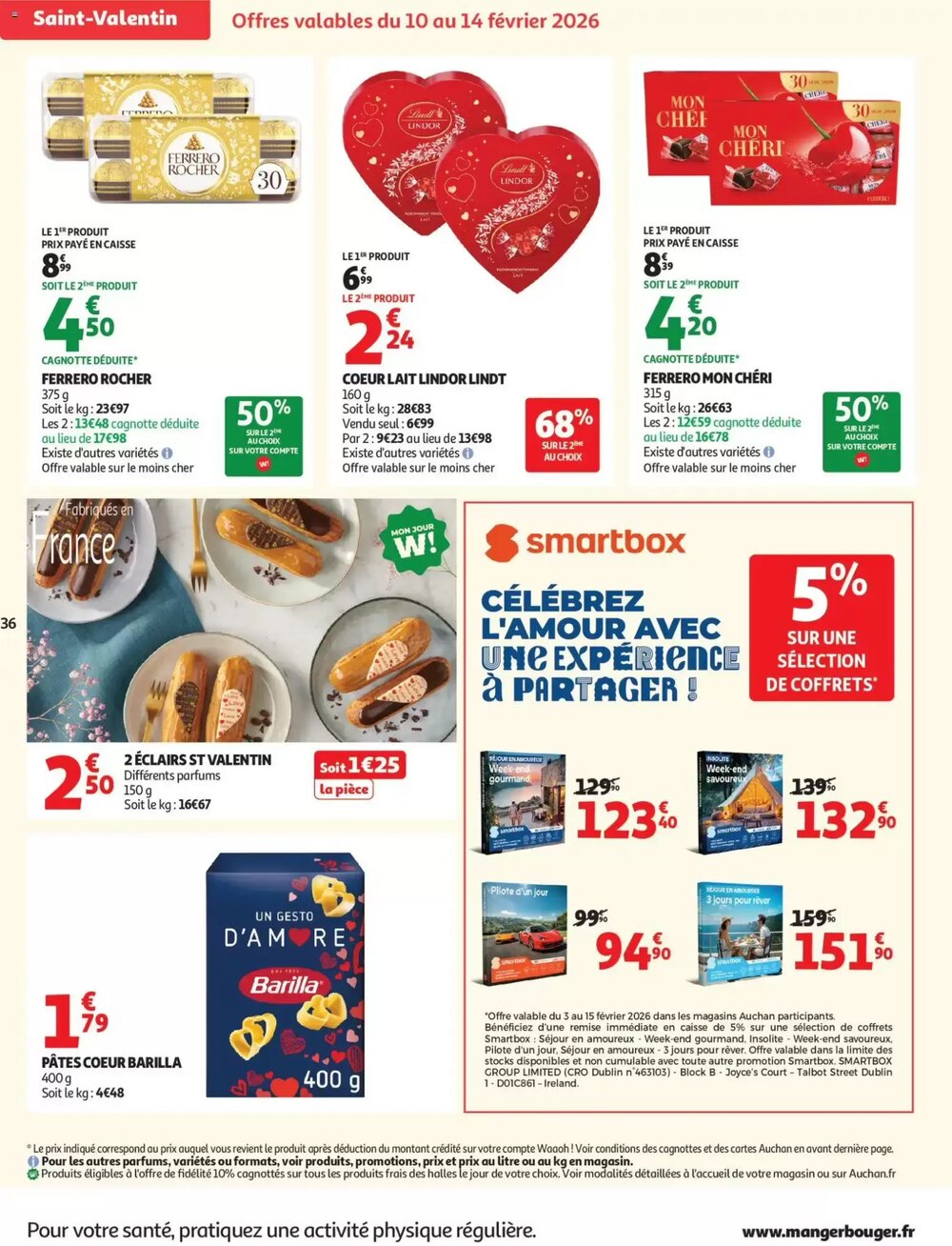 Prospectus promotionnel Auchan valable à partir du 10/02/2026 - Page 36.