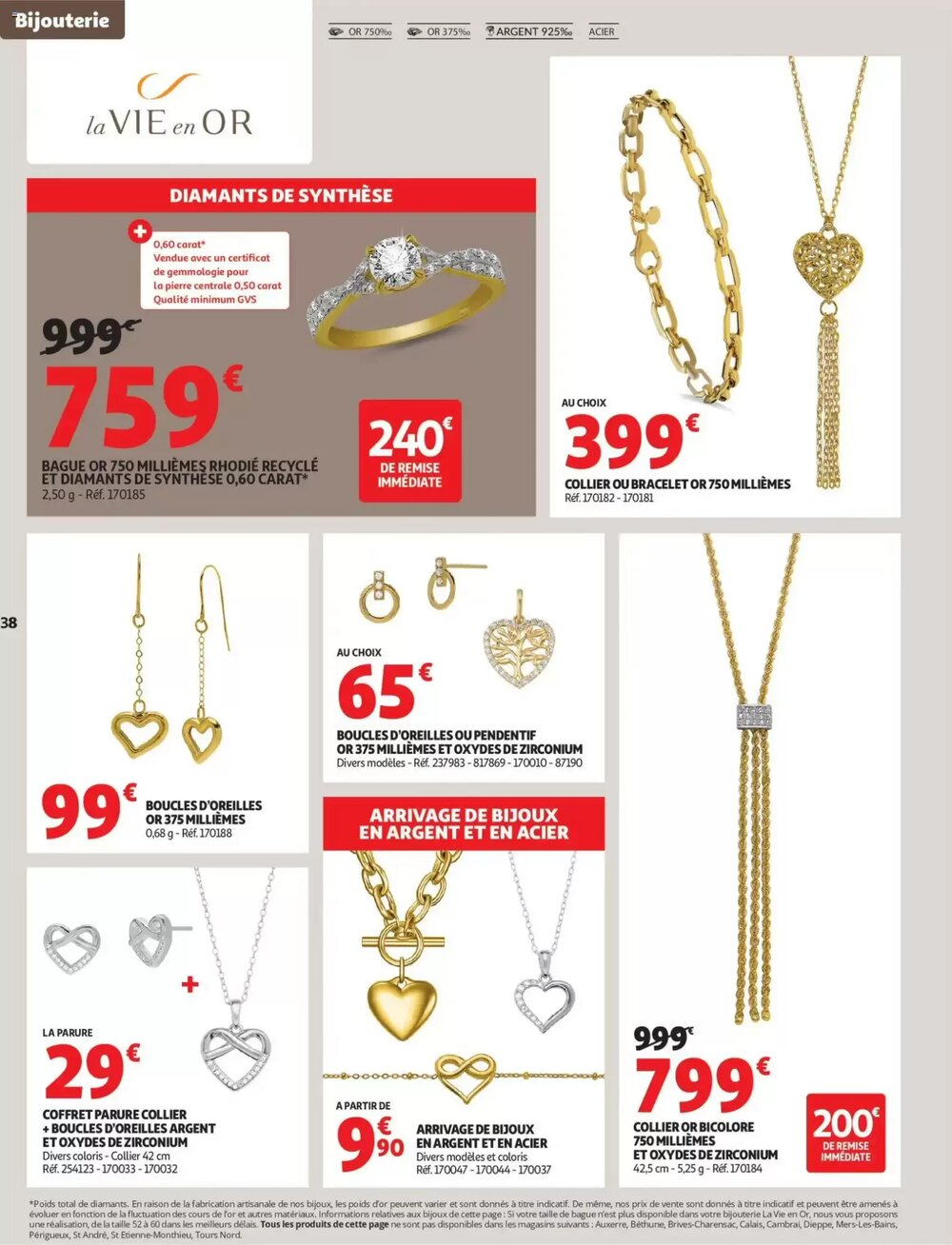 Prospectus promotionnel Auchan valable à partir du 10/02/2026 - Page 38.