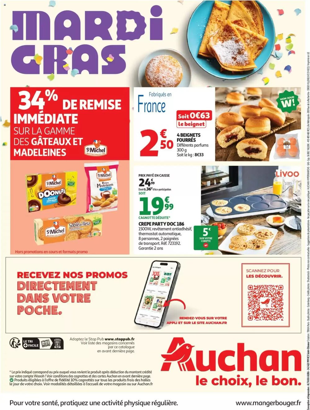 Prospectus promotionnel Auchan valable à partir du 10/02/2026 - Page 54.