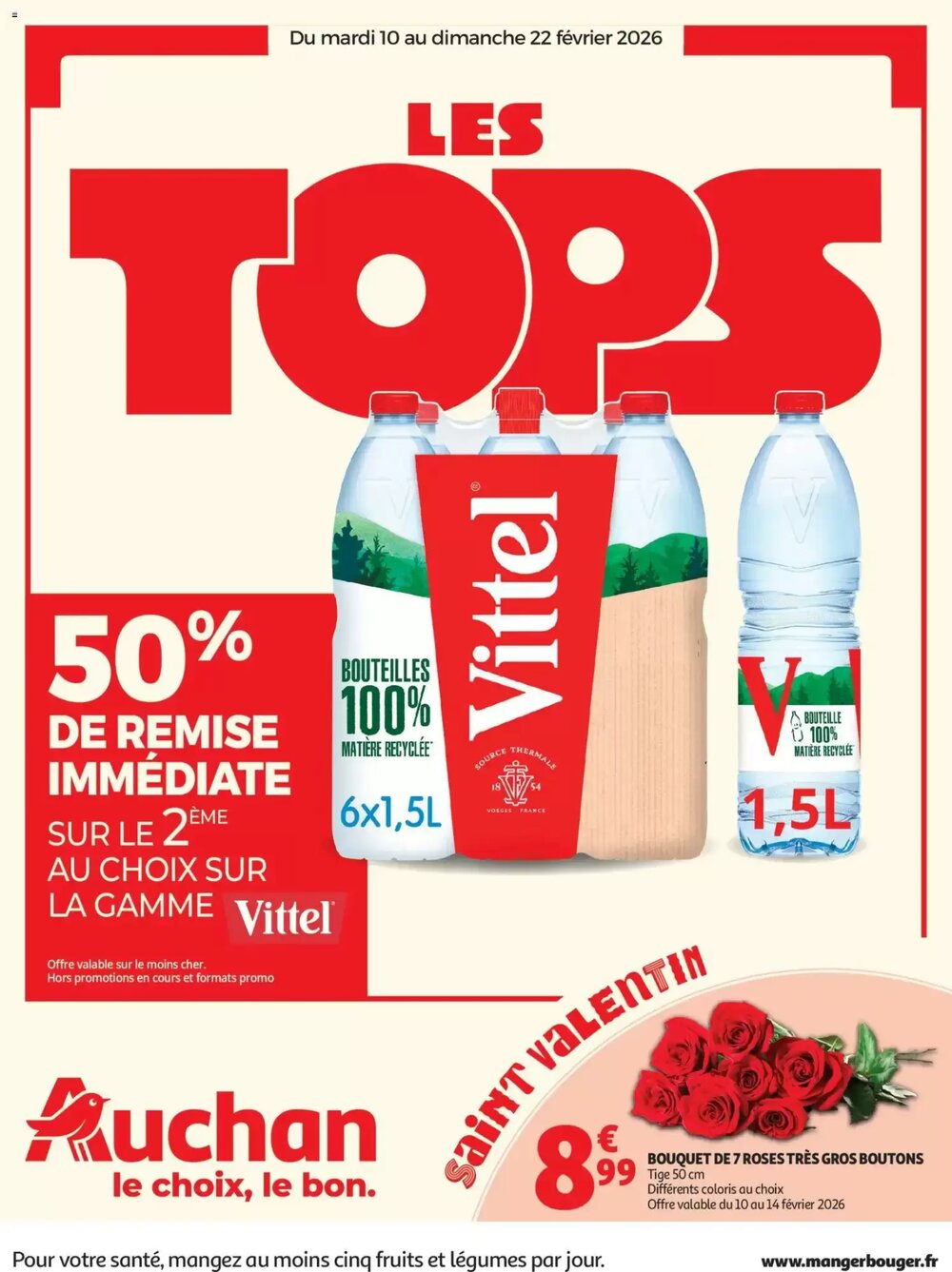 Prospectus promotionnel Auchan valable à partir du 10/02/2026 - Page 1.