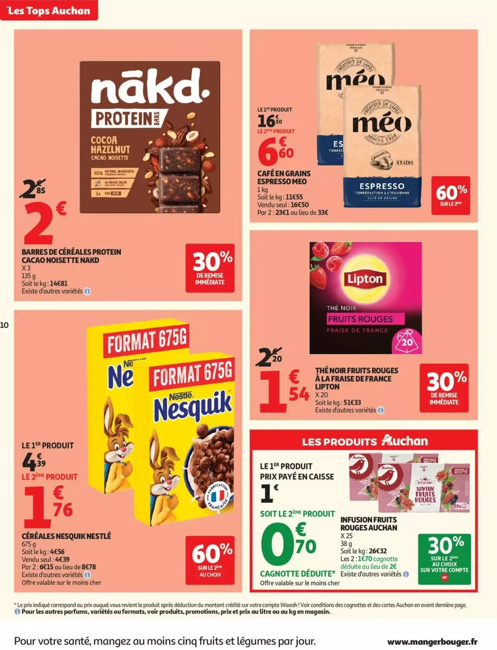 Prospectus promotionnel Auchan valable à partir du 10/02/2026 - Page 10.