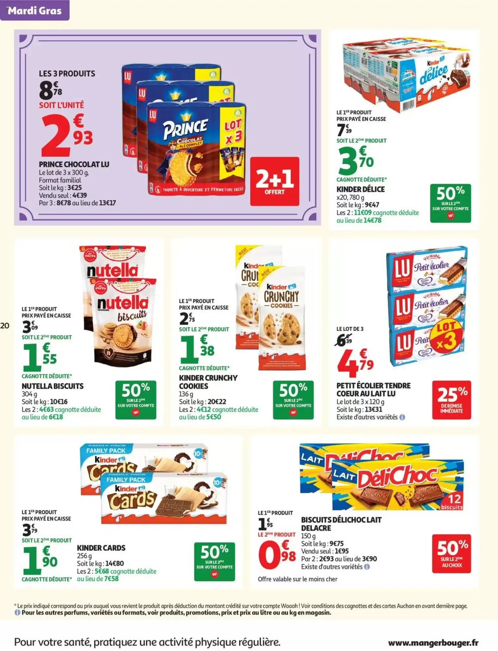 Prospectus promotionnel Auchan valable à partir du 10/02/2026 - Page 20.
