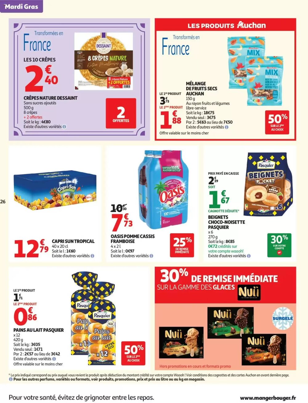 Prospectus promotionnel Auchan valable à partir du 10/02/2026 - Page 26.