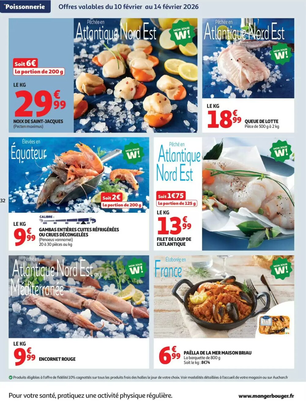 Prospectus promotionnel Auchan valable à partir du 10/02/2026 - Page 32.