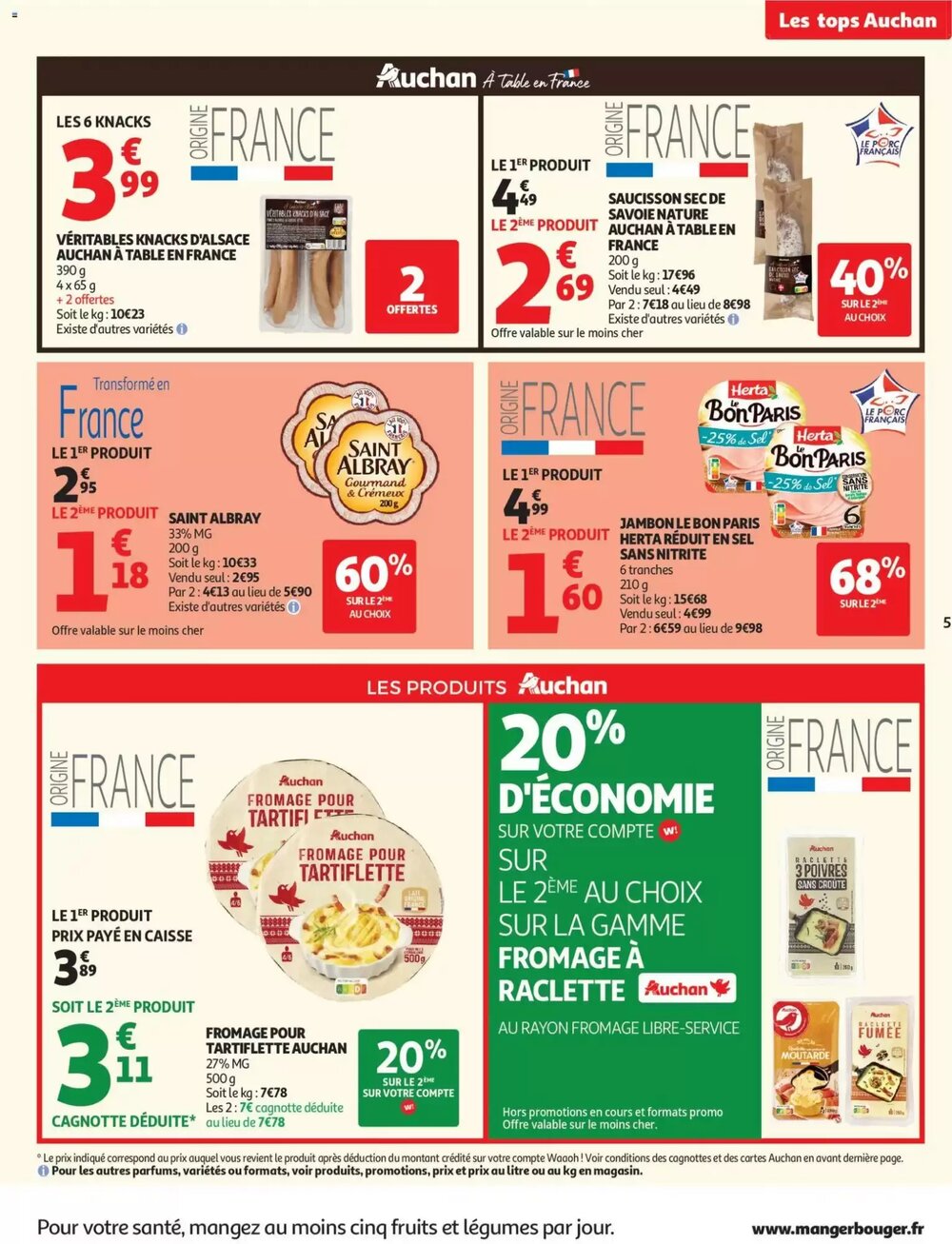 Prospectus promotionnel Auchan valable à partir du 10/02/2026 - Page 5.