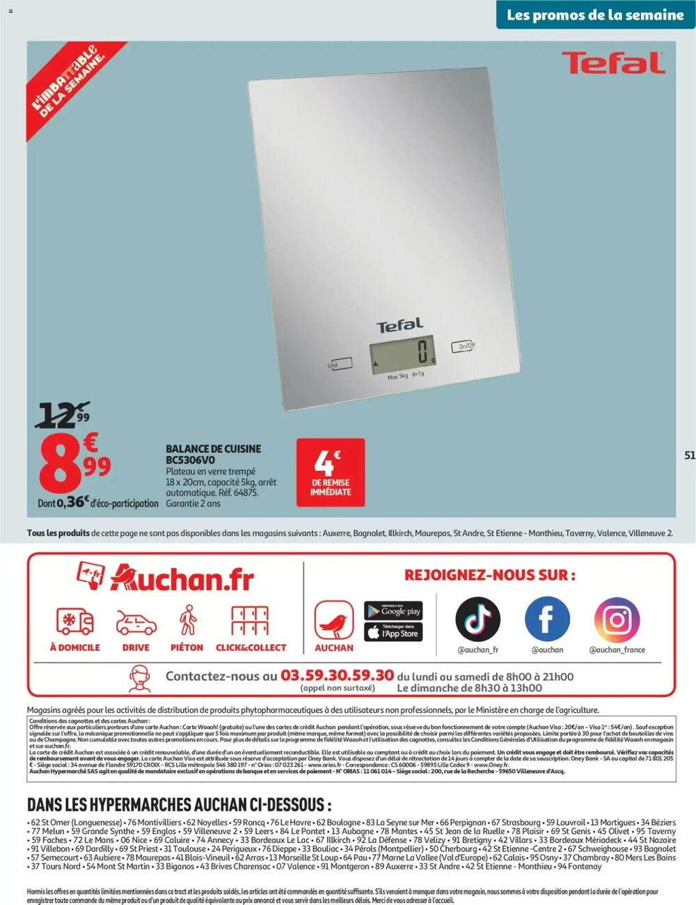 Prospectus promotionnel Auchan valable à partir du 10/02/2026 - Page 53.