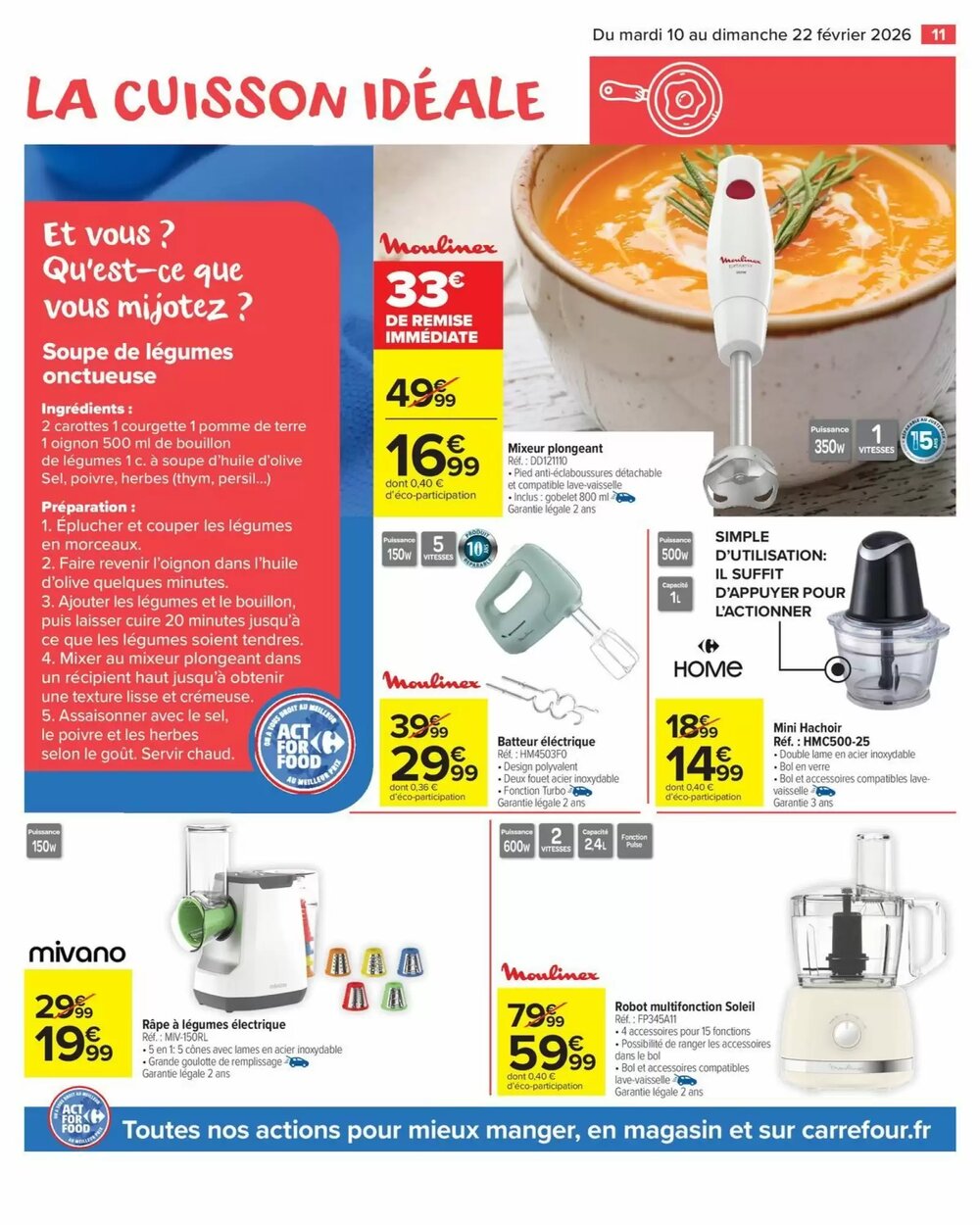 Prospectus promotionnel Carrefour valable à partir du 10/02/2026 - Page 11.