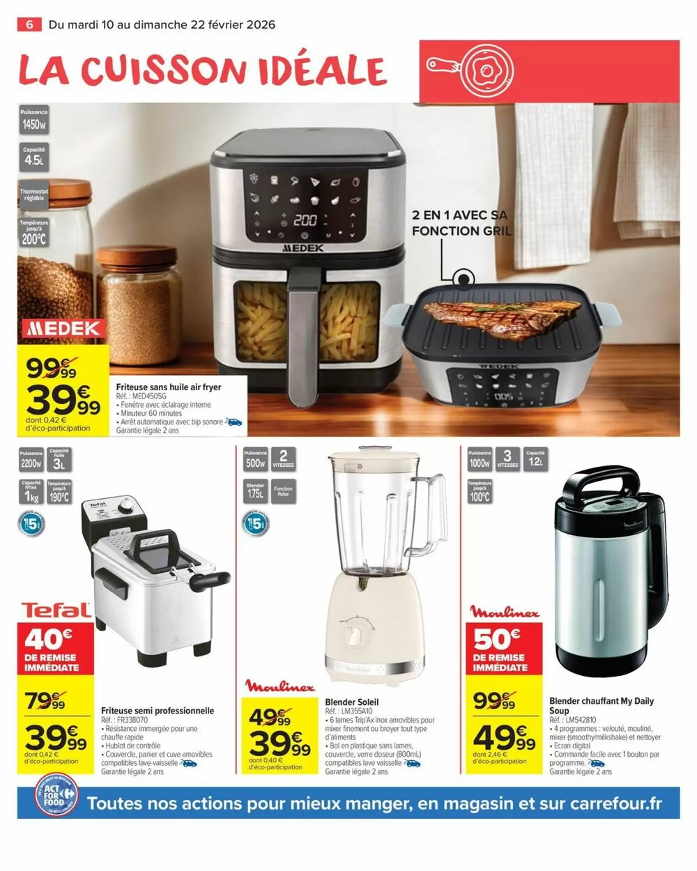 Prospectus promotionnel Carrefour valable à partir du 10/02/2026 - Page 6.