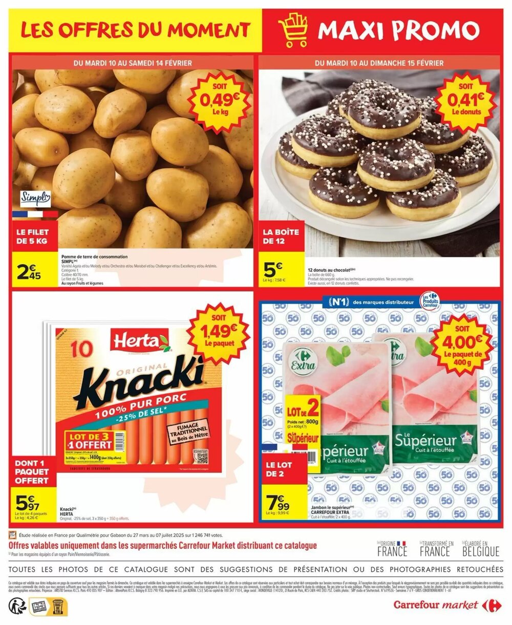 Prospectus promotionnel Carrefour valable à partir du 10/02/2026 - Page 16.