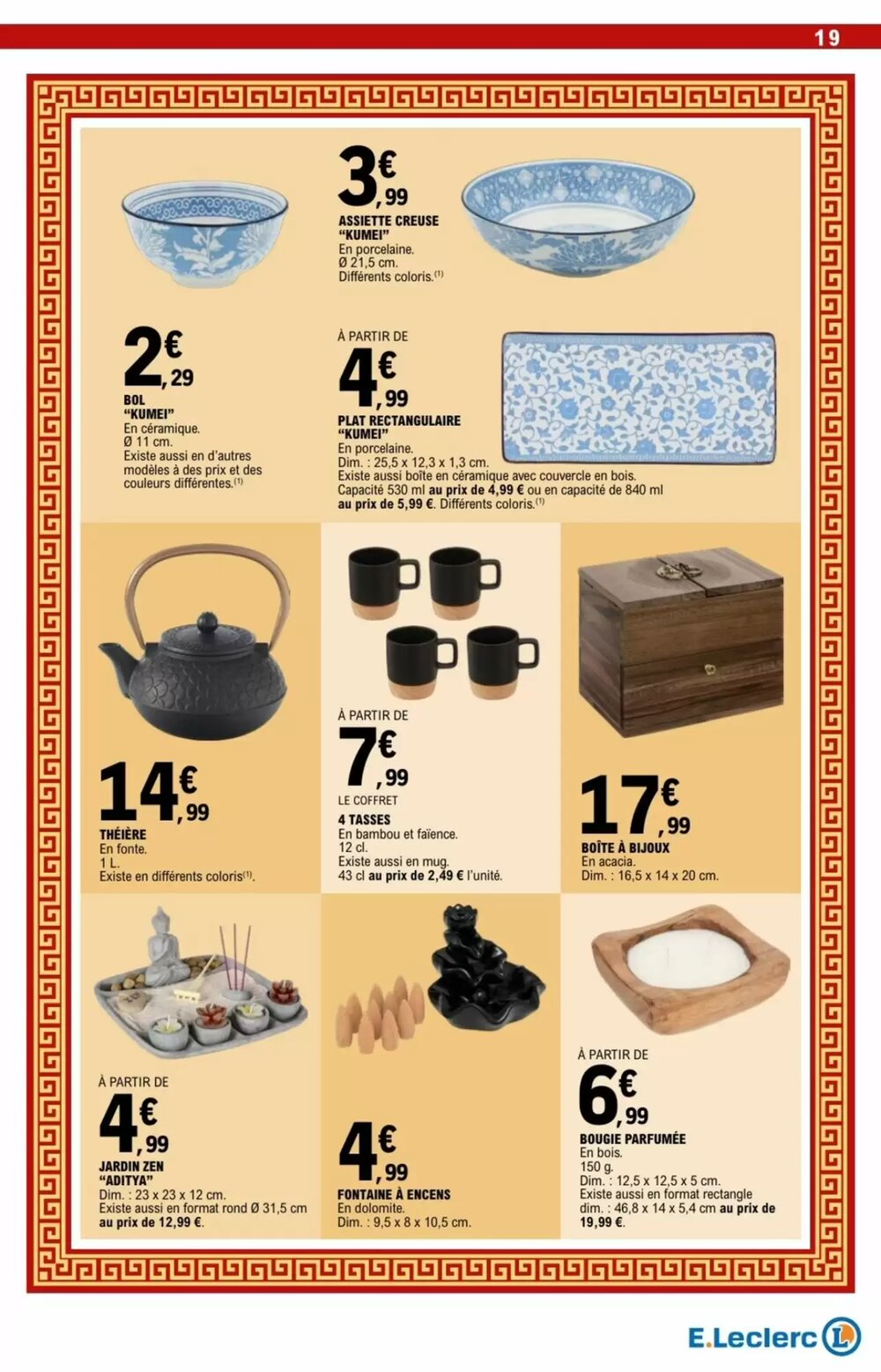 Prospectus promotionnel E.Leclerc valable à partir du 10/02/2026 - Page 19.
