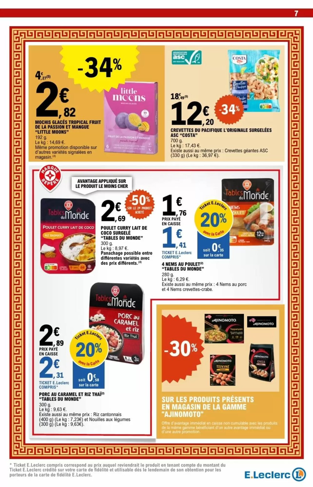 Prospectus promotionnel E.Leclerc valable à partir du 10/02/2026 - Page 7.