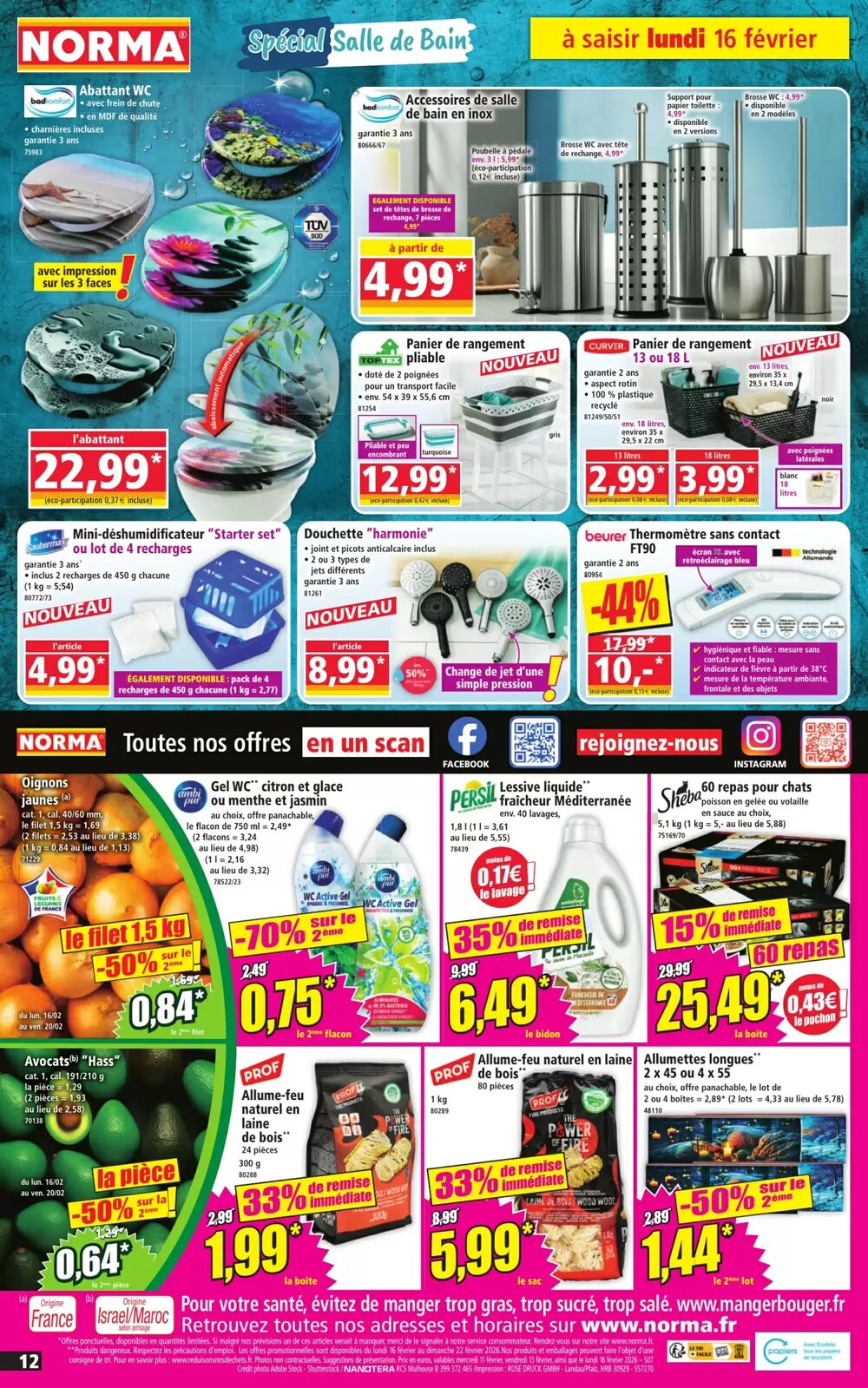 Prospectus promotionnel Norma valable à partir du 11/02/2026 - Page 12.