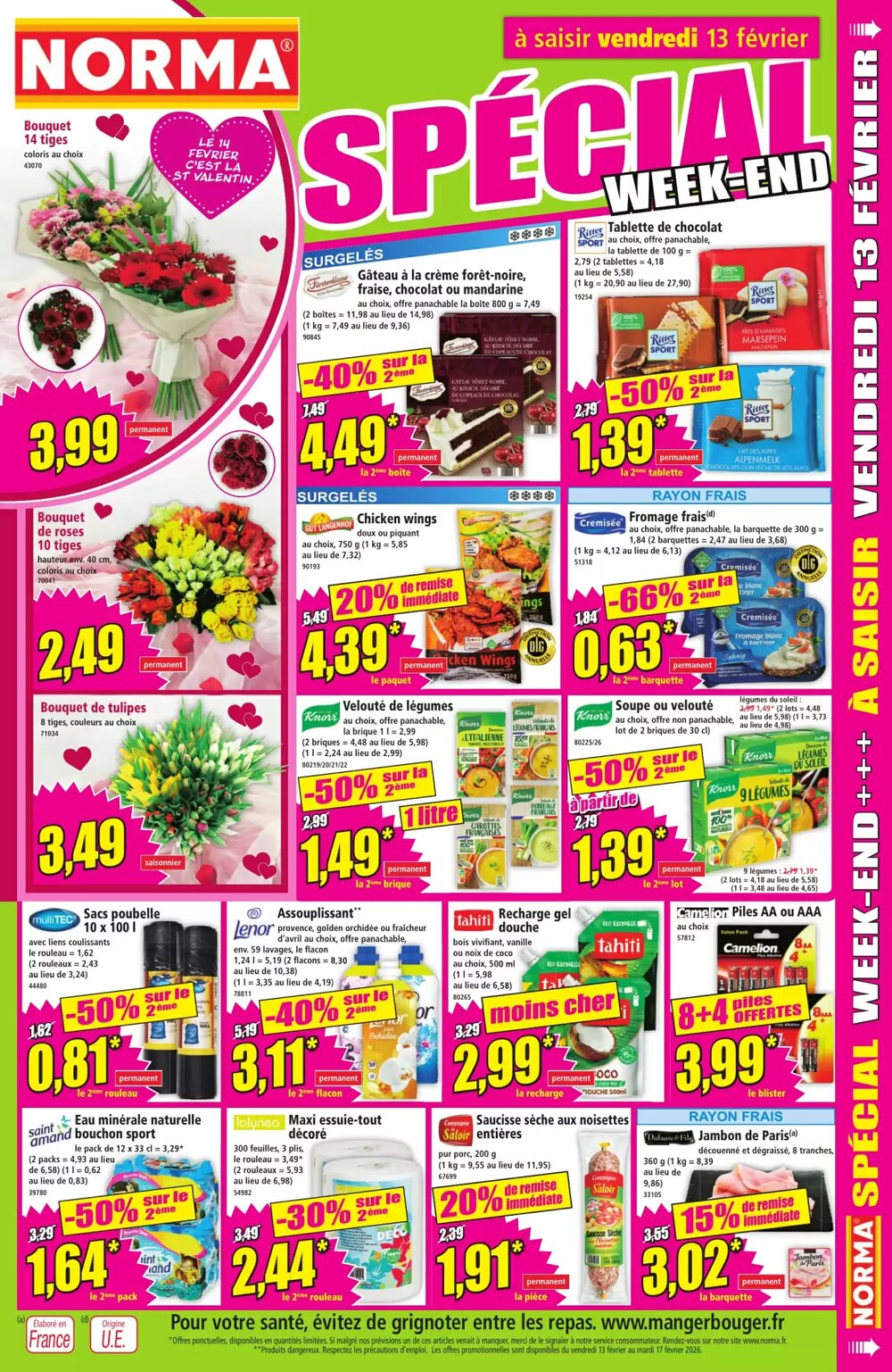 Prospectus promotionnel Norma valable à partir du 11/02/2026 - Page 13.