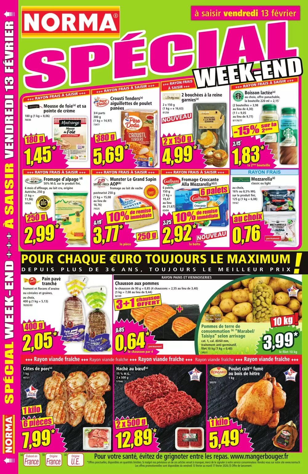 Prospectus promotionnel Norma valable à partir du 11/02/2026 - Page 14.