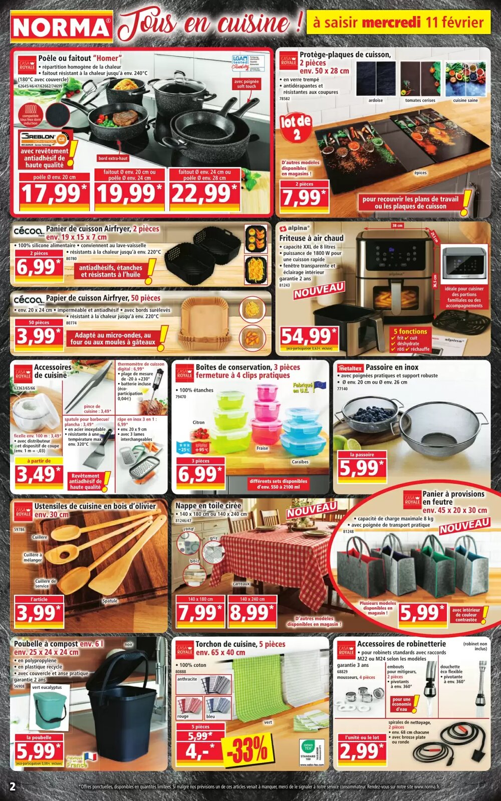 Prospectus promotionnel Norma valable à partir du 11/02/2026 - Page 2.