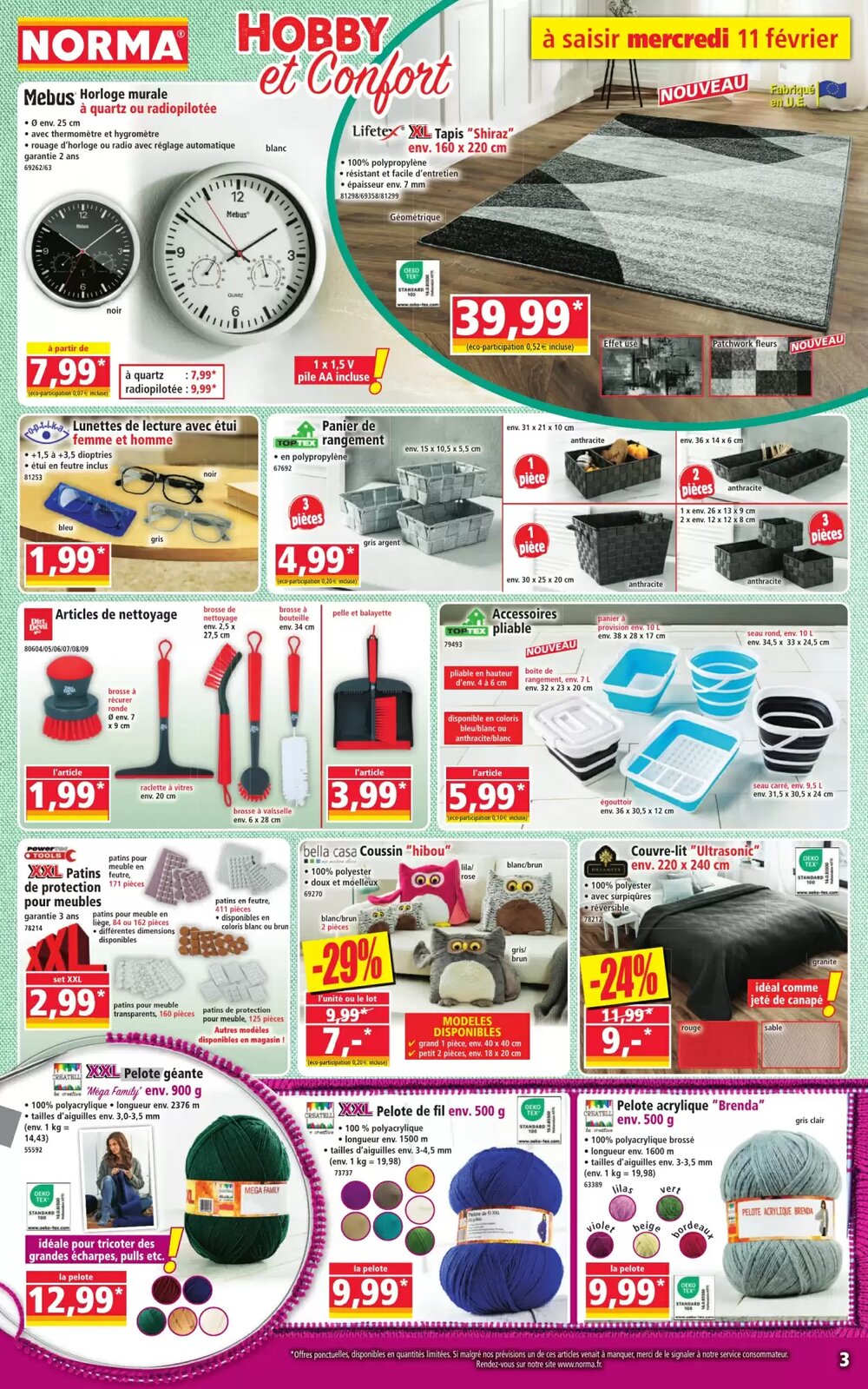 Prospectus promotionnel Norma valable à partir du 11/02/2026 - Page 3.