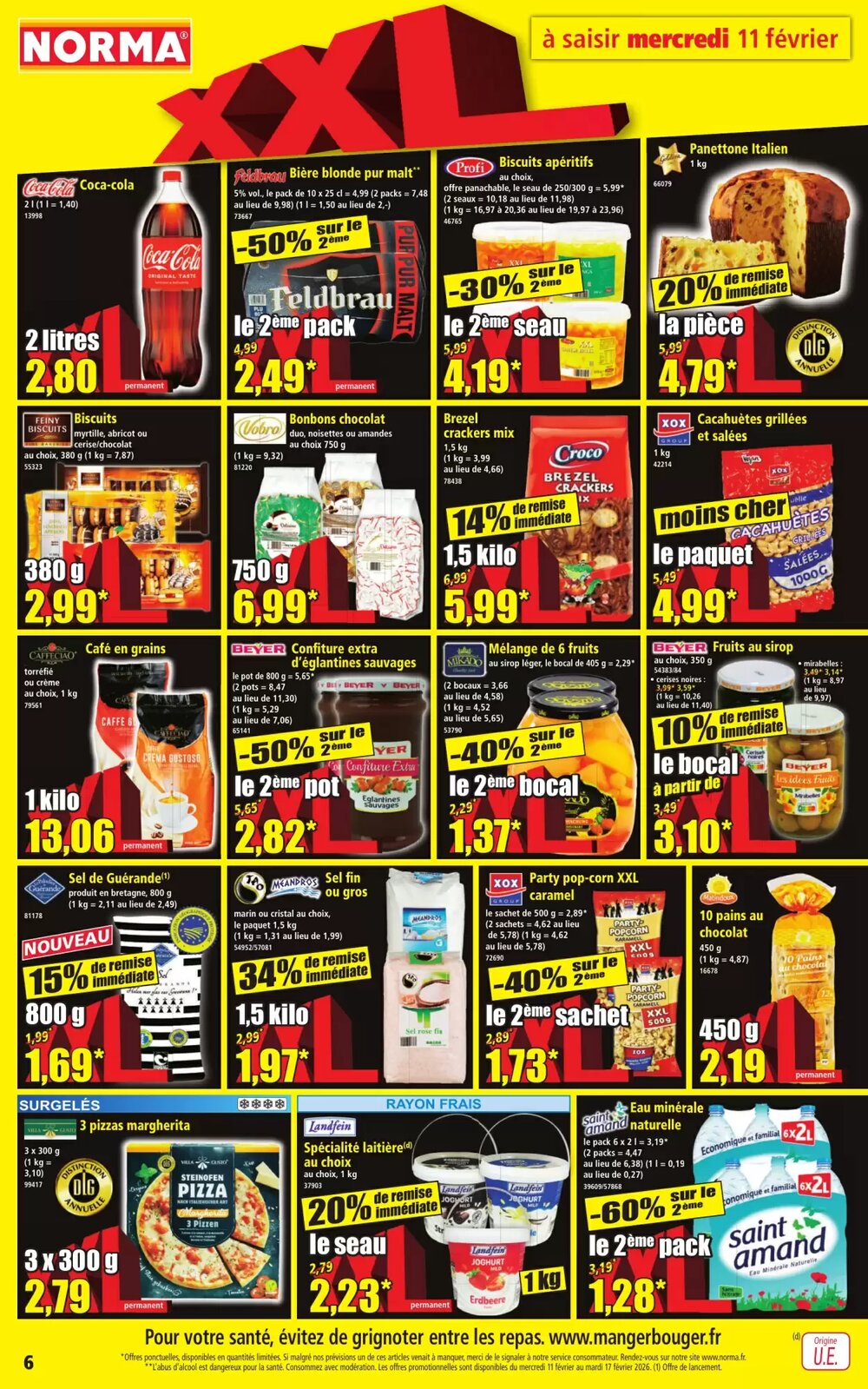 Prospectus promotionnel Norma valable à partir du 11/02/2026 - Page 6.