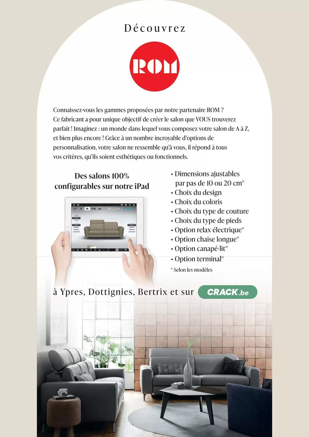 Prospectus promotionnel Meubles Crack valable à partir du 11/02/2026 - Page 13.