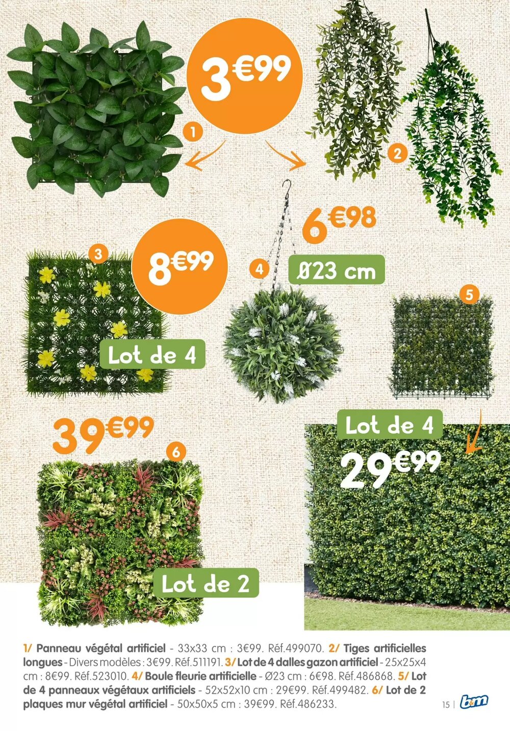 Prospectus promotionnel b&m valable à partir du 11/02/2026 - Page 15.