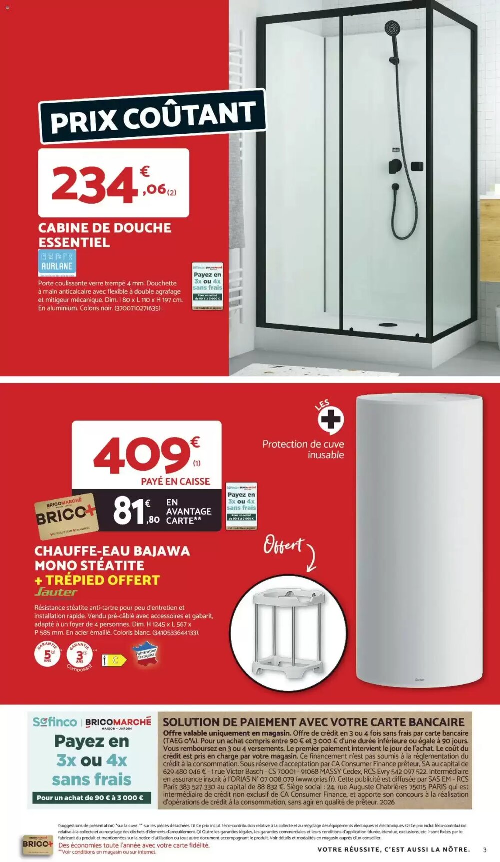 Prospectus promotionnel Bricomarché valable à partir du 11/02/2026 - Page 3.