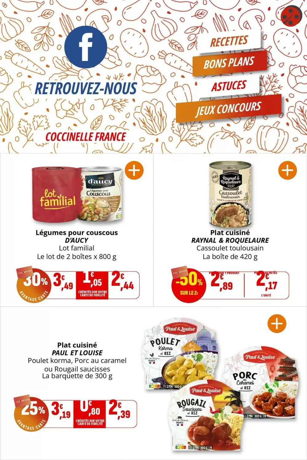 Prospectus promotionnel Coccinelle Supermarché valable à partir du 11/02/2026 - Page 32.