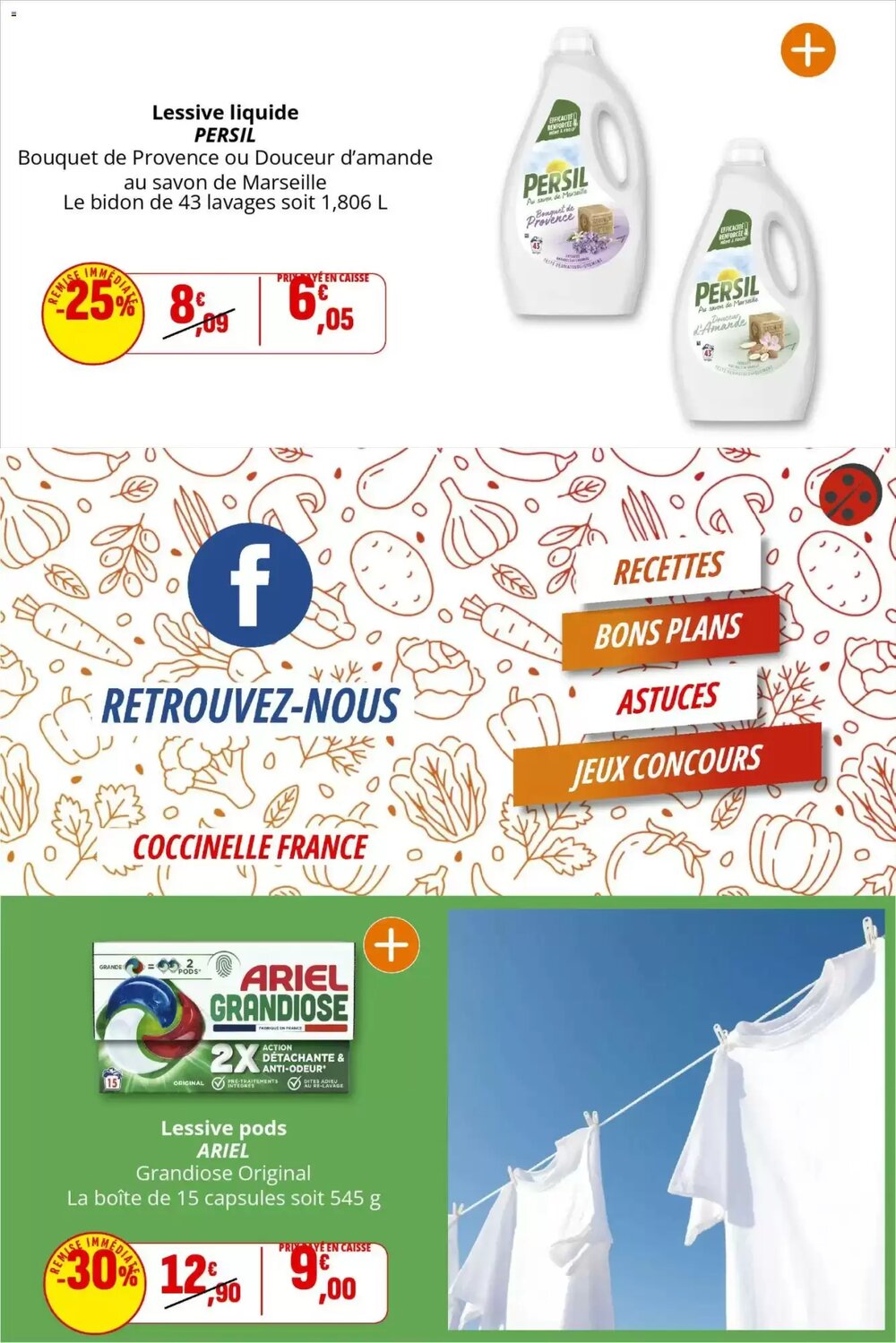 Prospectus promotionnel Coccinelle Supermarché valable à partir du 11/02/2026 - Page 41.