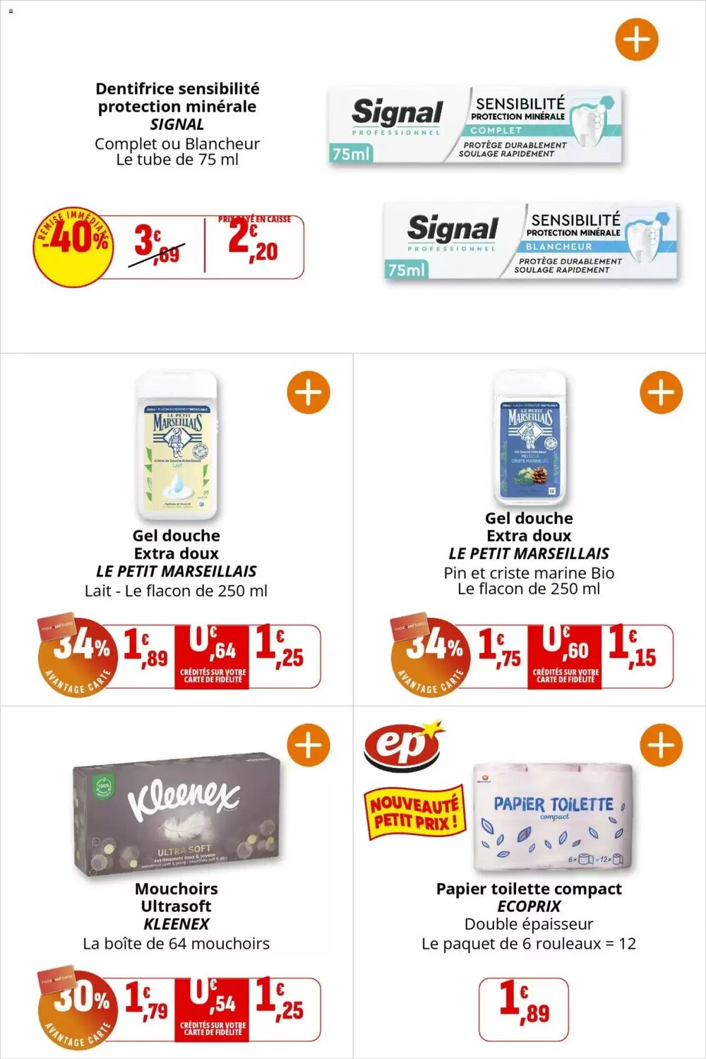 Prospectus promotionnel Coccinelle Supermarché valable à partir du 11/02/2026 - Page 44.