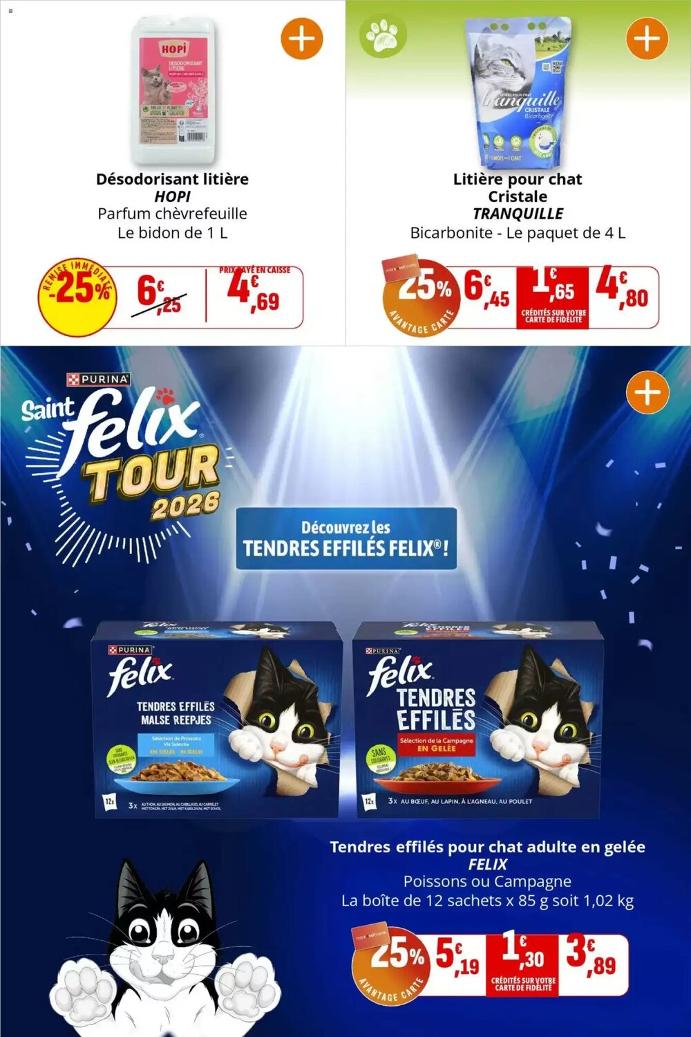 Prospectus promotionnel Coccinelle Supermarché valable à partir du 11/02/2026 - Page 46.