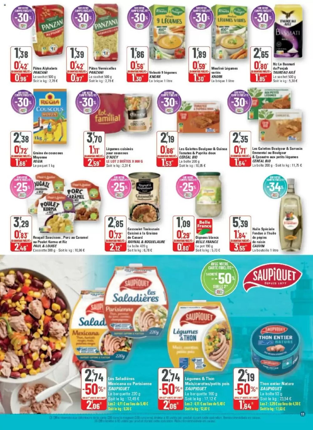 Prospectus promotionnel G20 valable à partir du 11/02/2026 - Page 11.