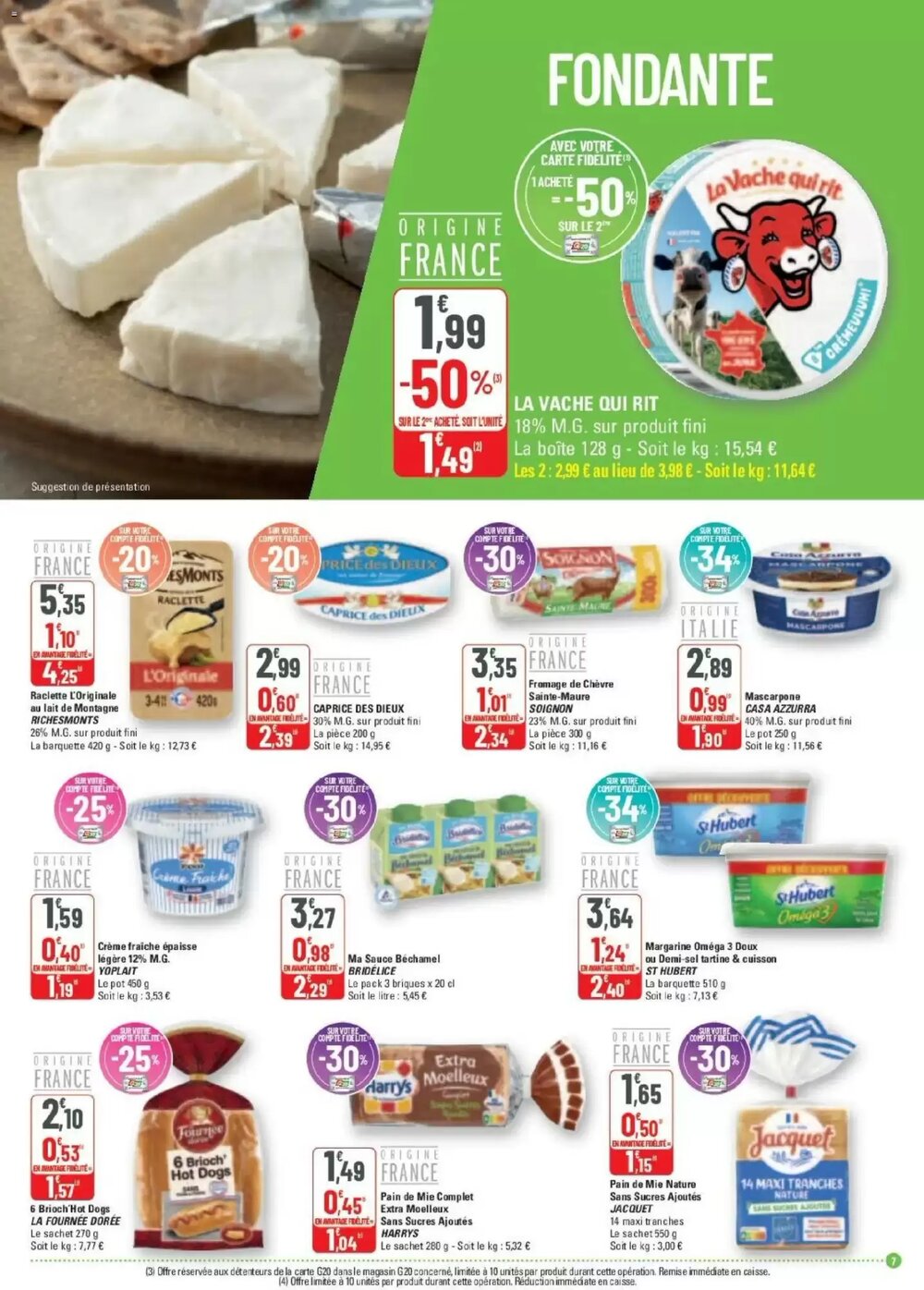Prospectus promotionnel G20 valable à partir du 11/02/2026 - Page 7.