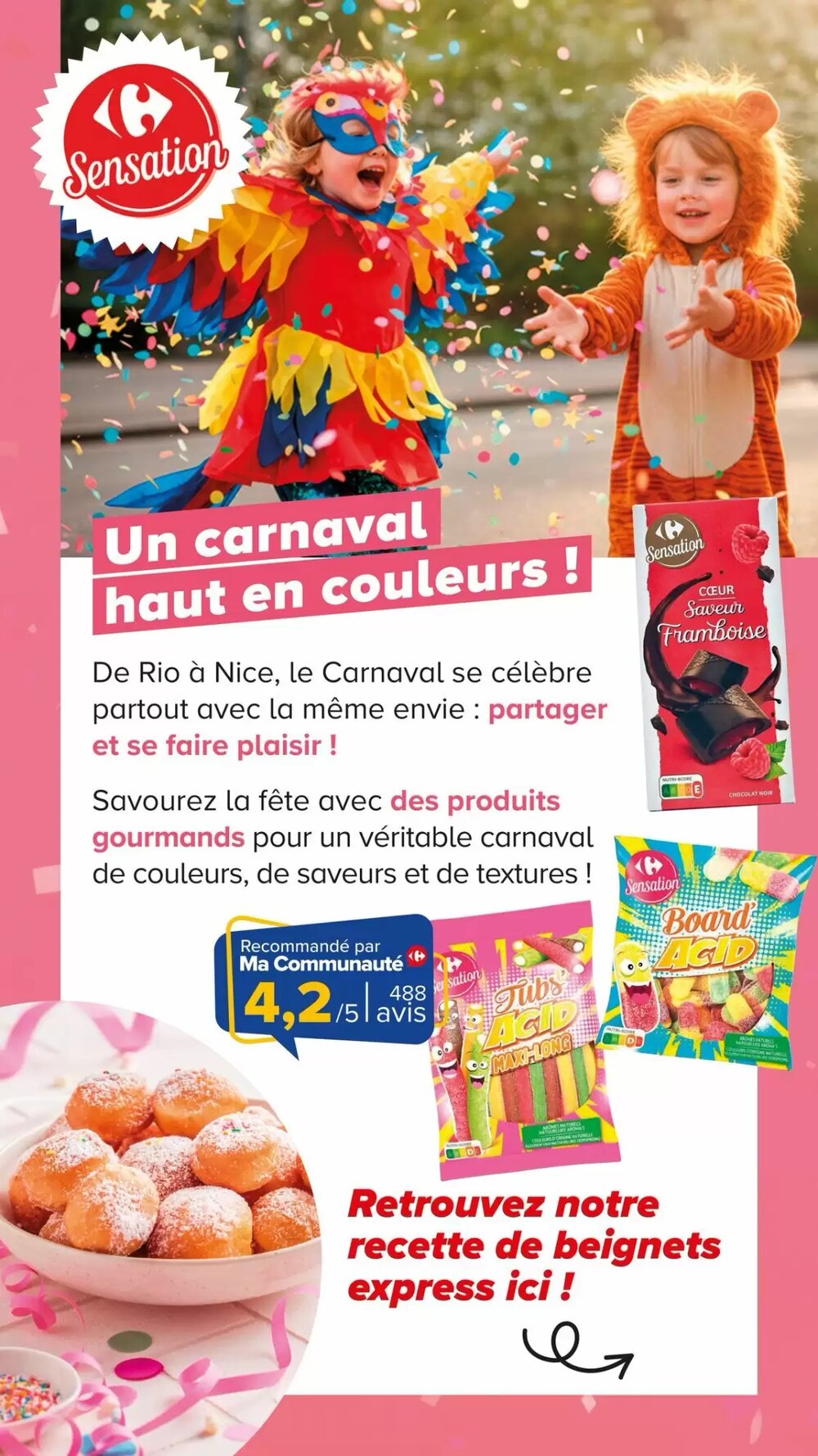 Prospectus promotionnel Carrefour valable à partir du 11/02/2026 - Page 17.