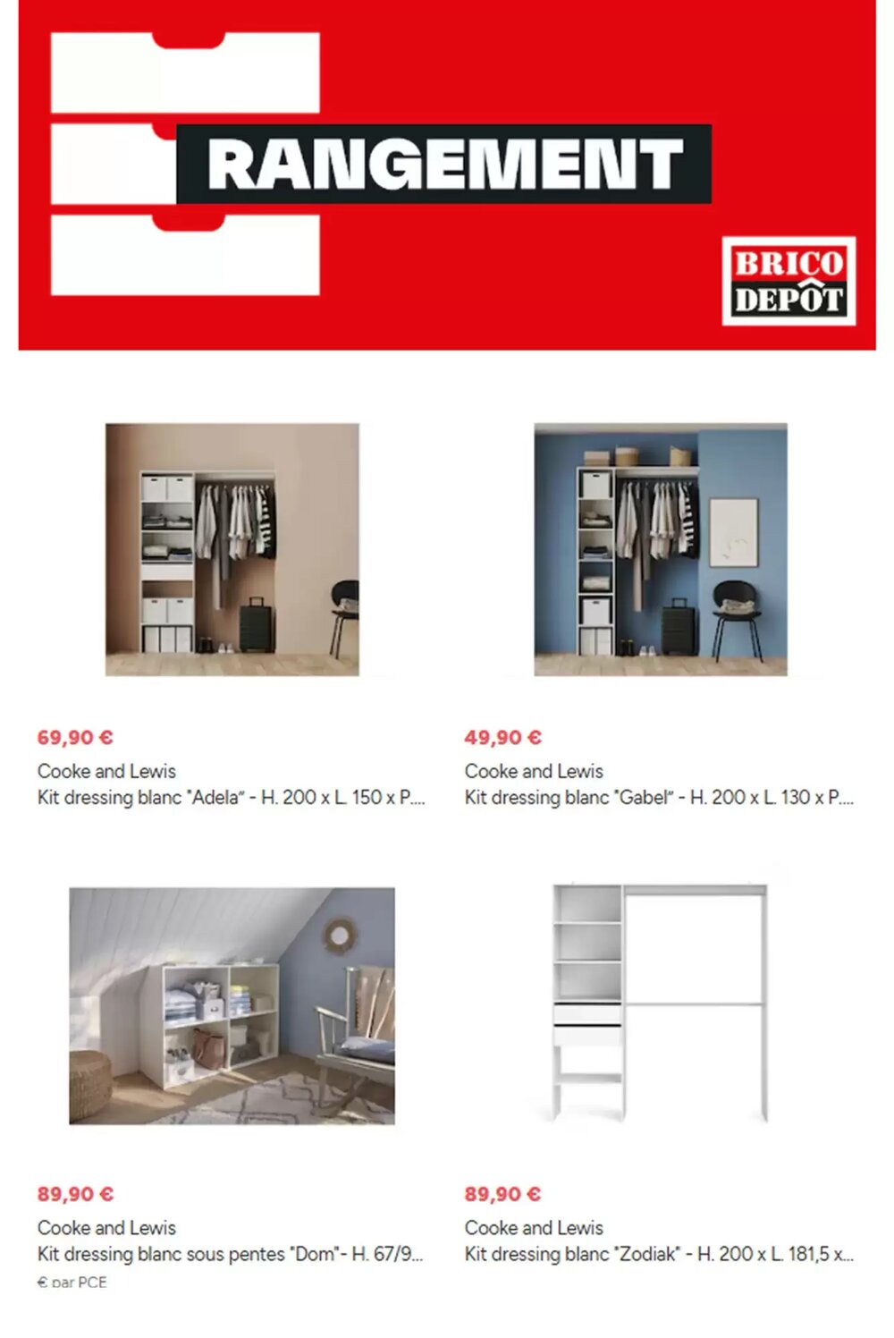 Prospectus promotionnel Brico Dépôt valable à partir du 11/02/2026 - Page 6.