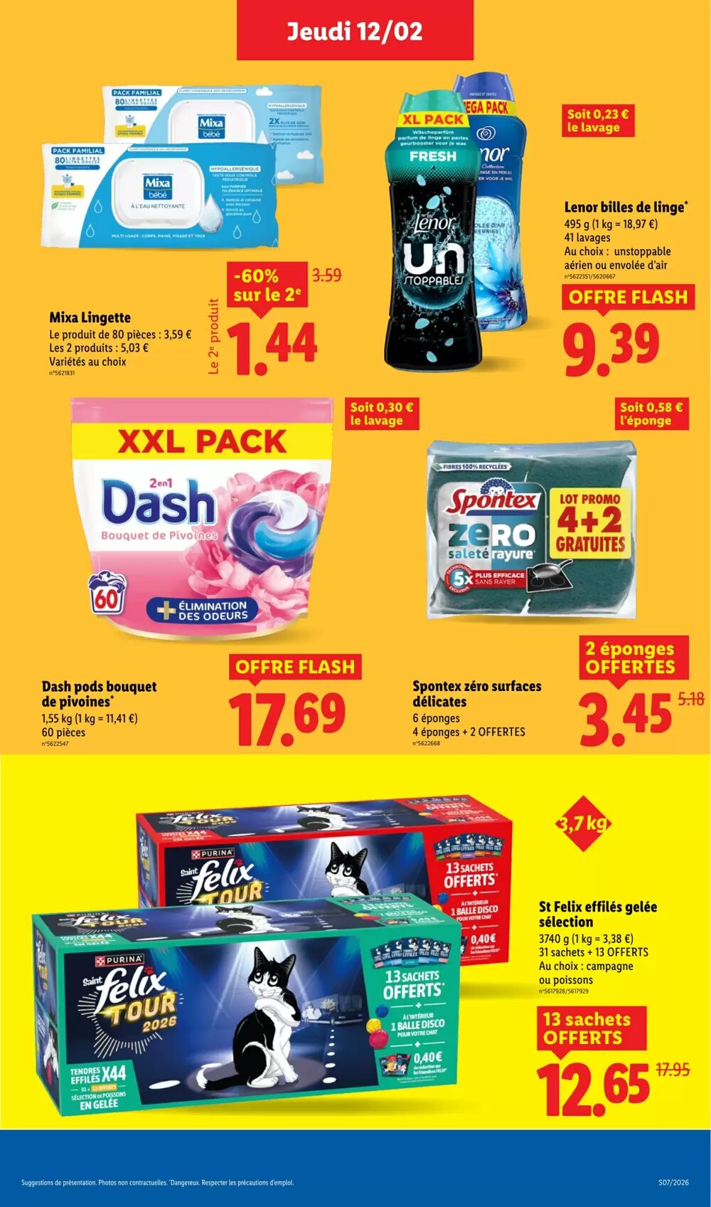 Prospectus promotionnel Lidl valable à partir du 12/02/2026 - Page 21.
