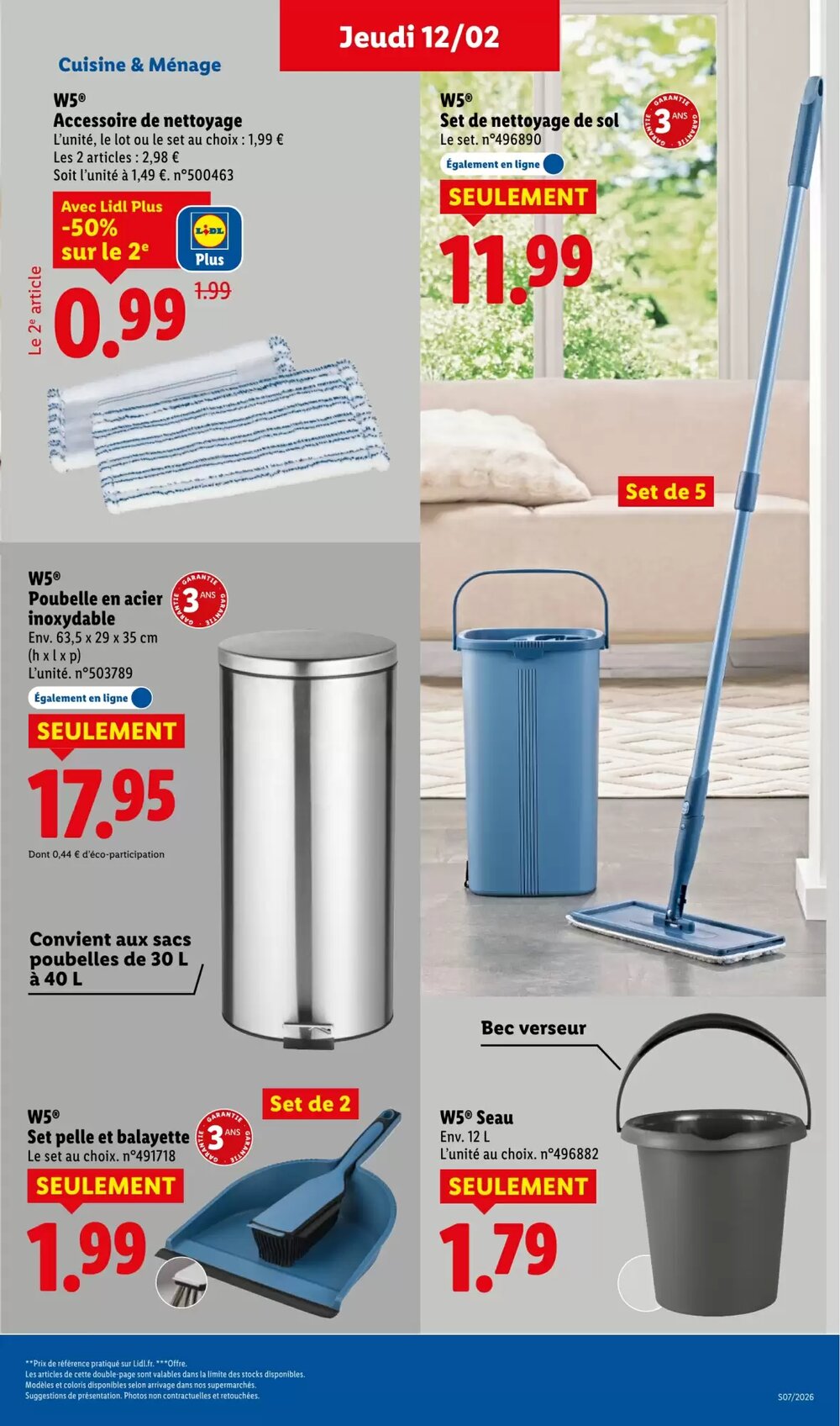 Prospectus promotionnel Lidl valable à partir du 12/02/2026 - Page 41.