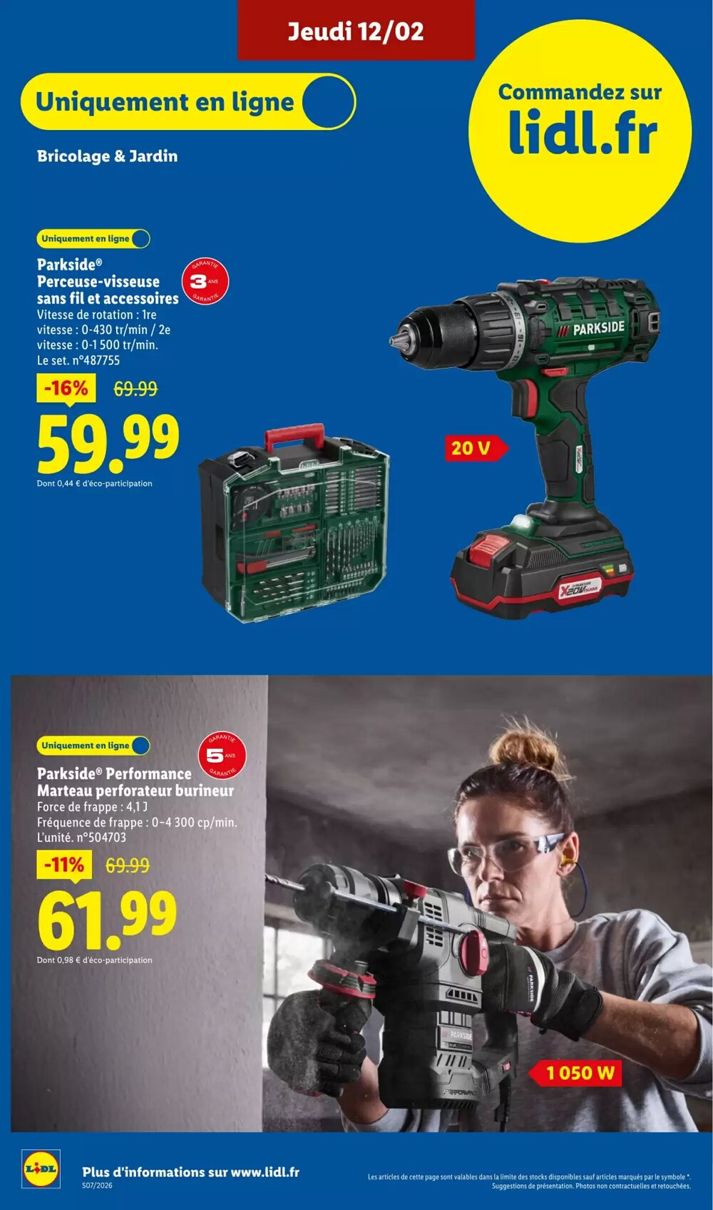 Prospectus promotionnel Lidl valable à partir du 12/02/2026 - Page 52.