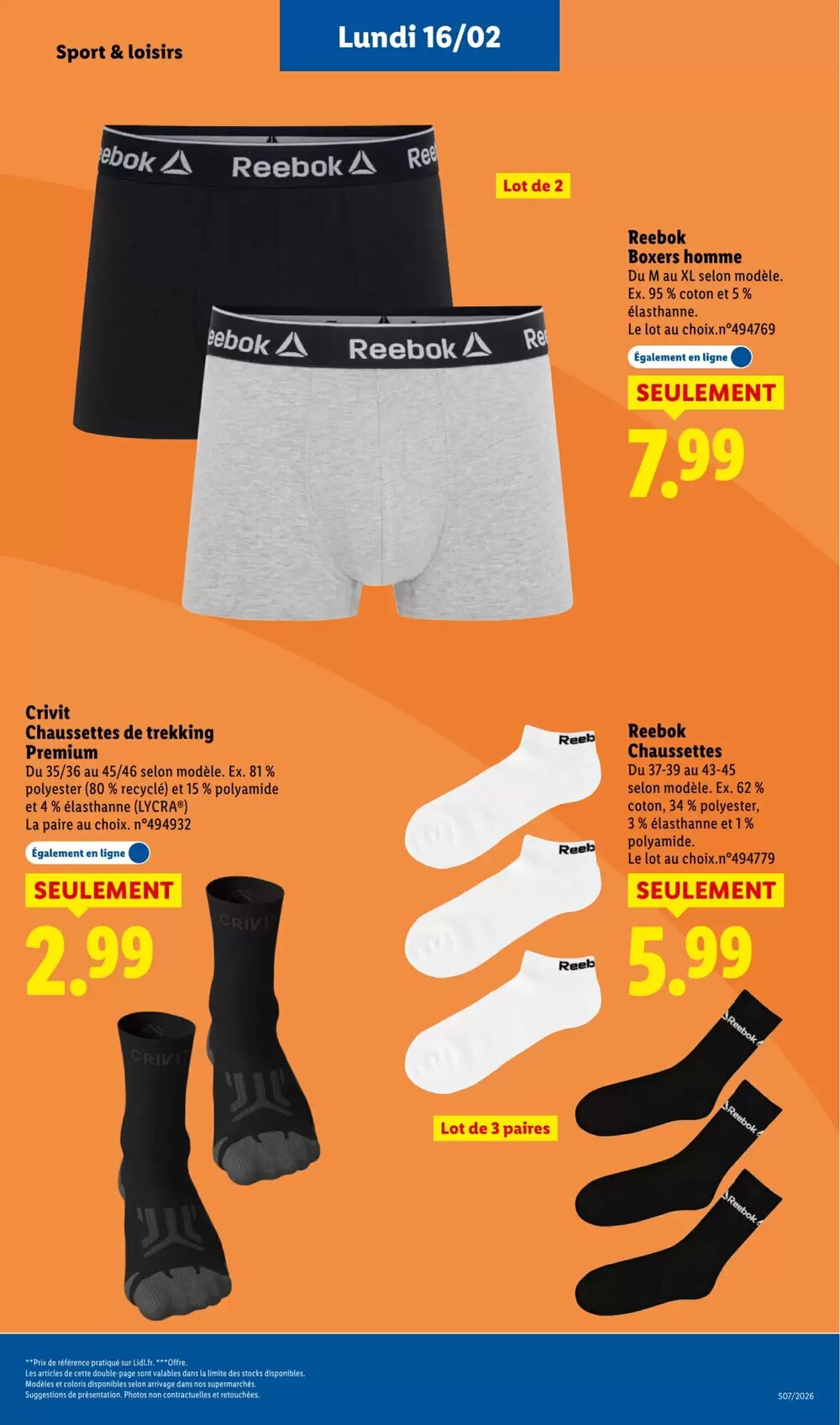 Prospectus promotionnel Lidl valable à partir du 12/02/2026 - Page 63.