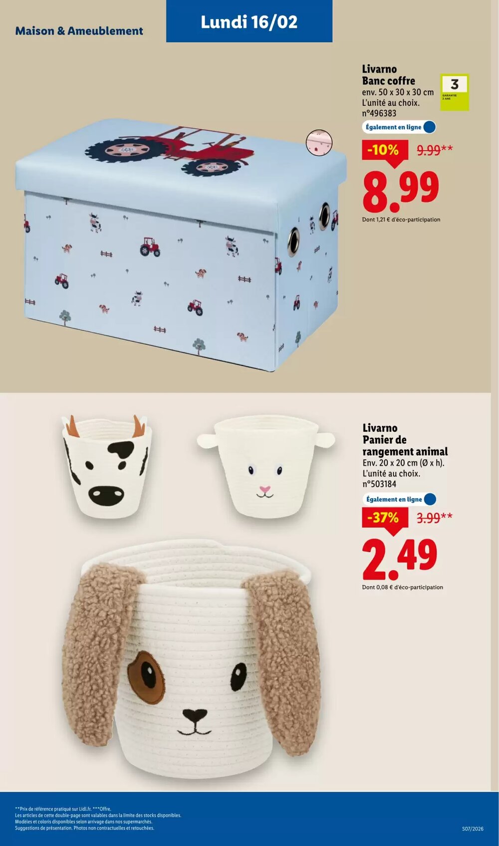 Prospectus promotionnel Lidl valable à partir du 12/02/2026 - Page 73.